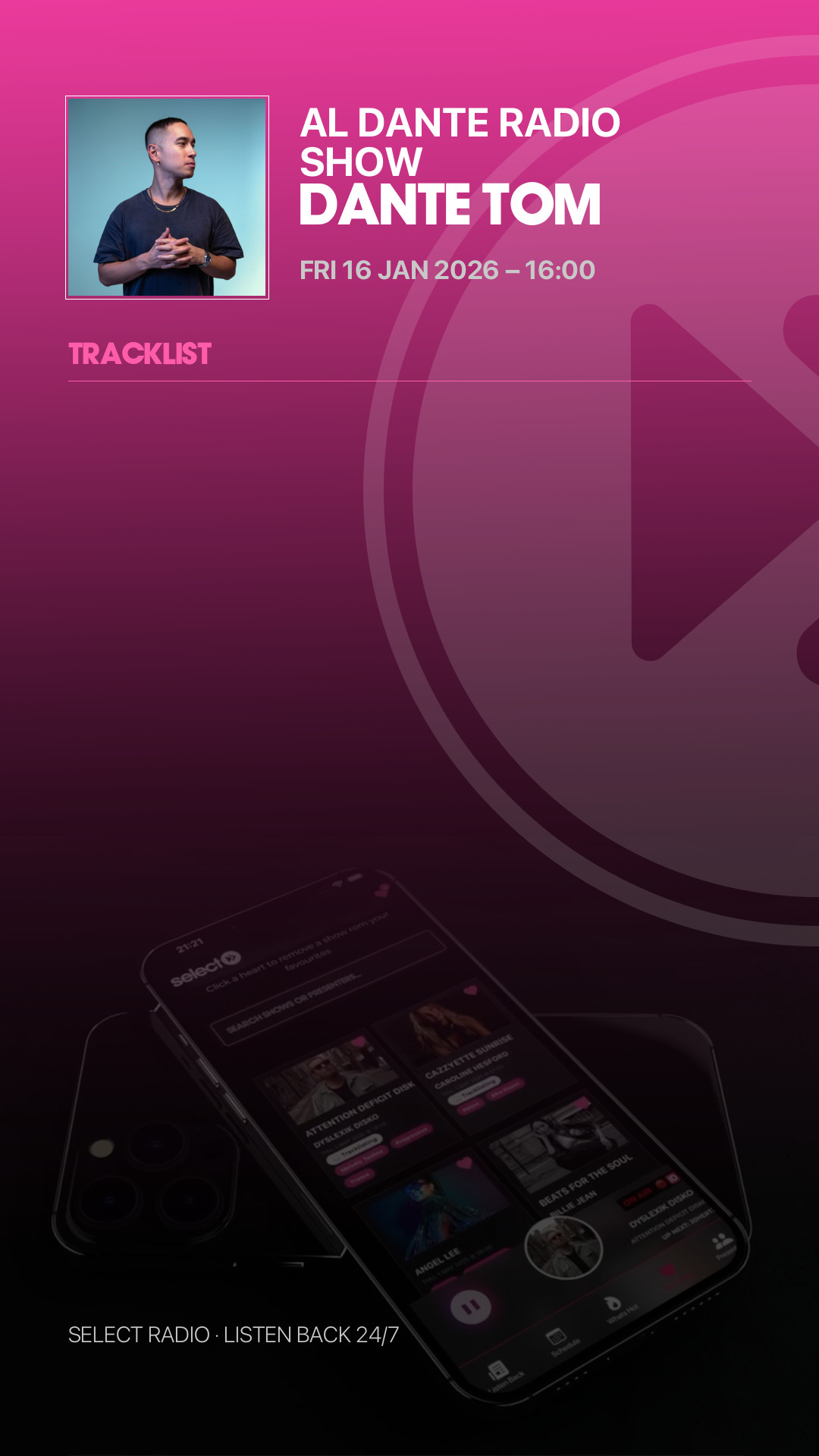 Tracklist Story Preview