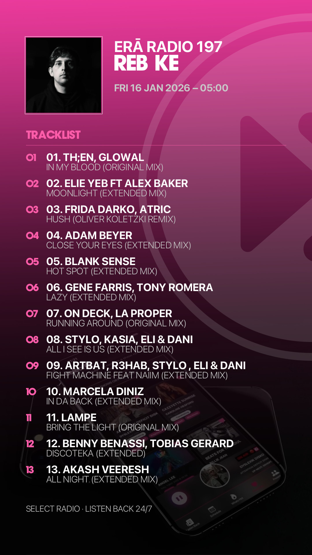 Tracklist Story Preview