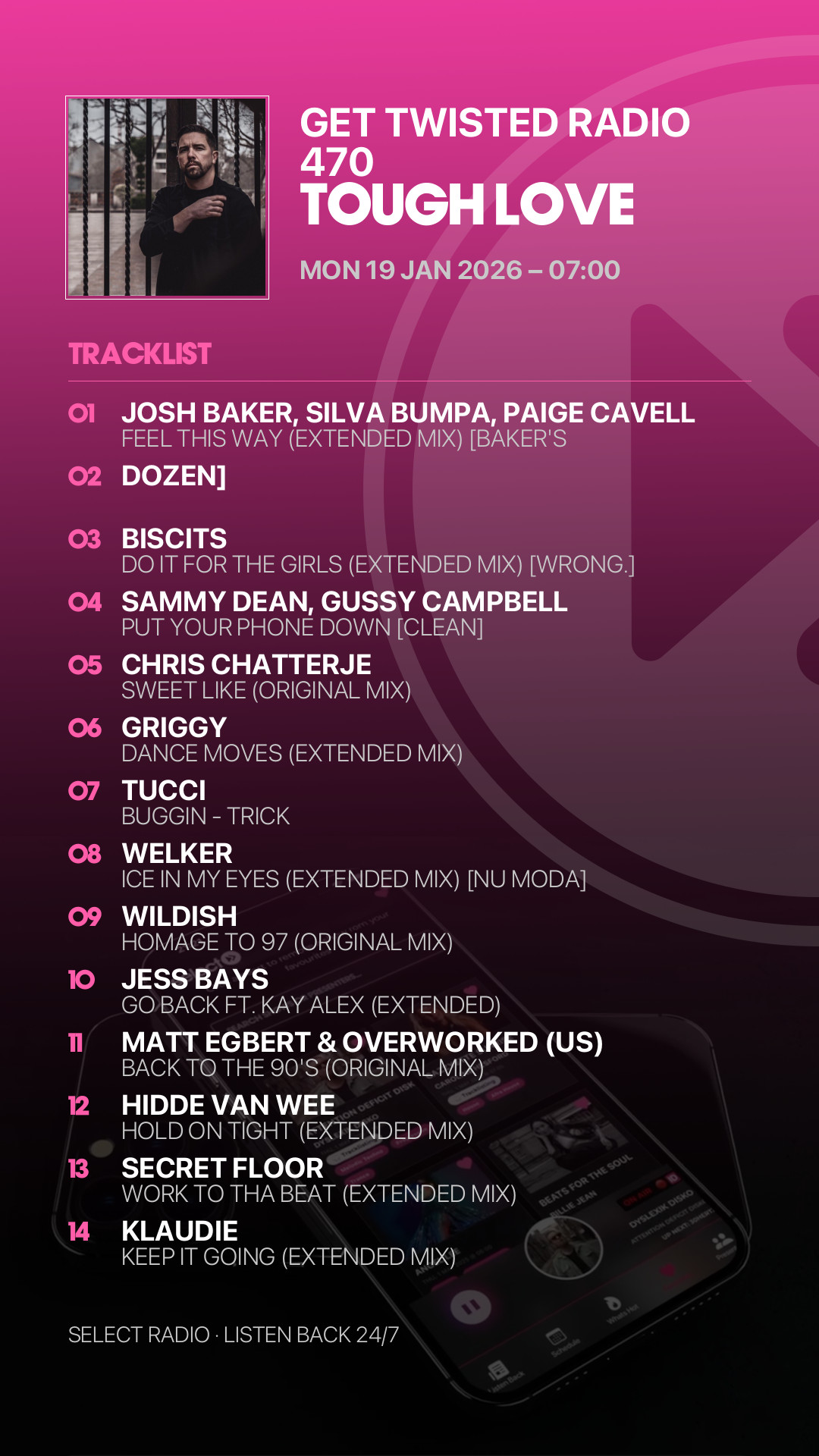 Tracklist Story Preview