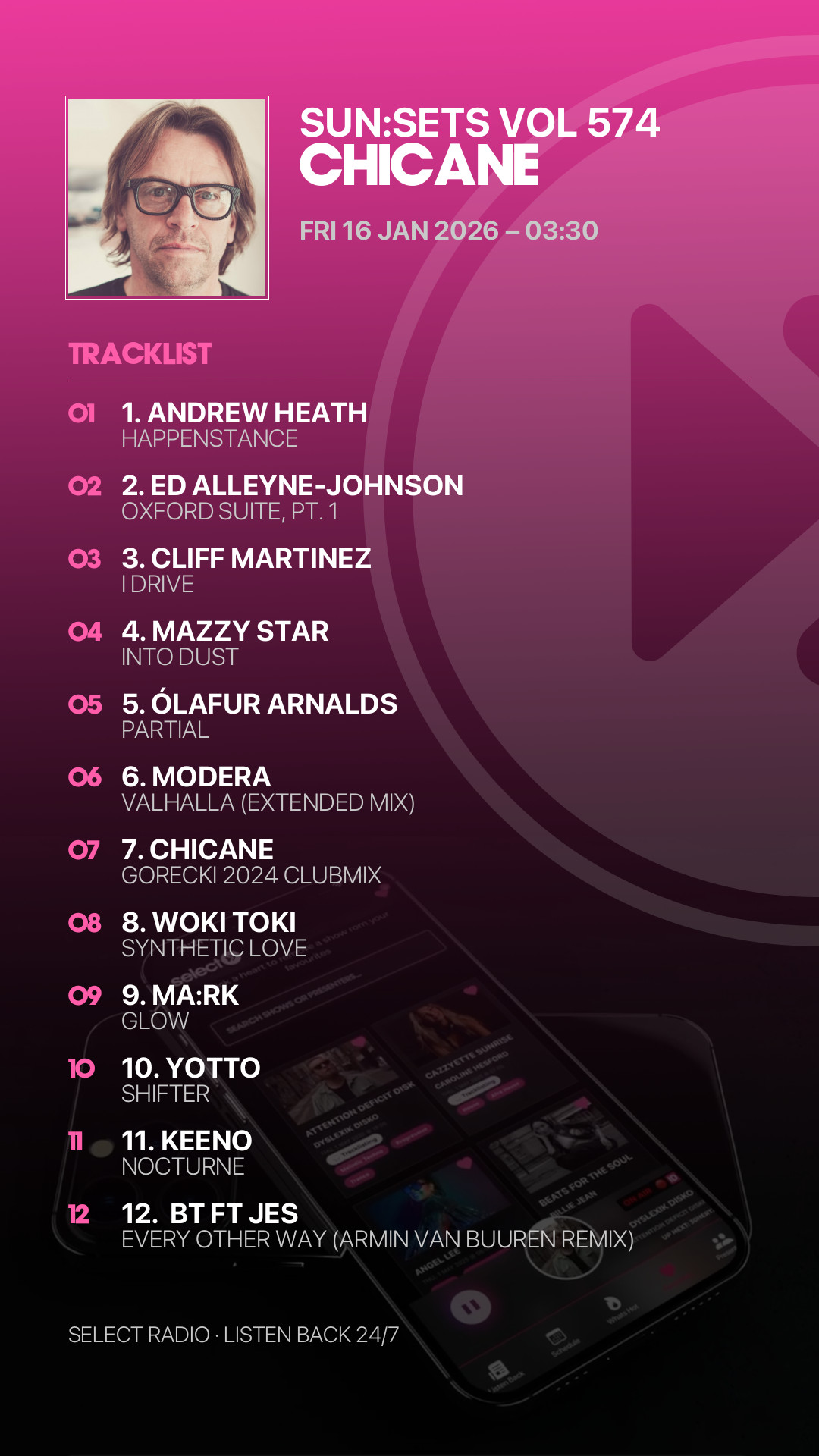 Tracklist Story Preview