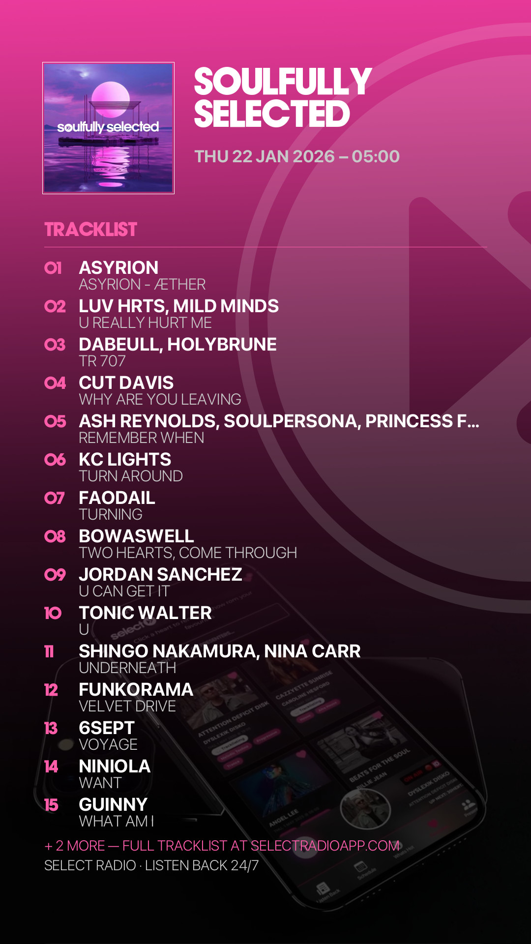 Tracklist Story Preview