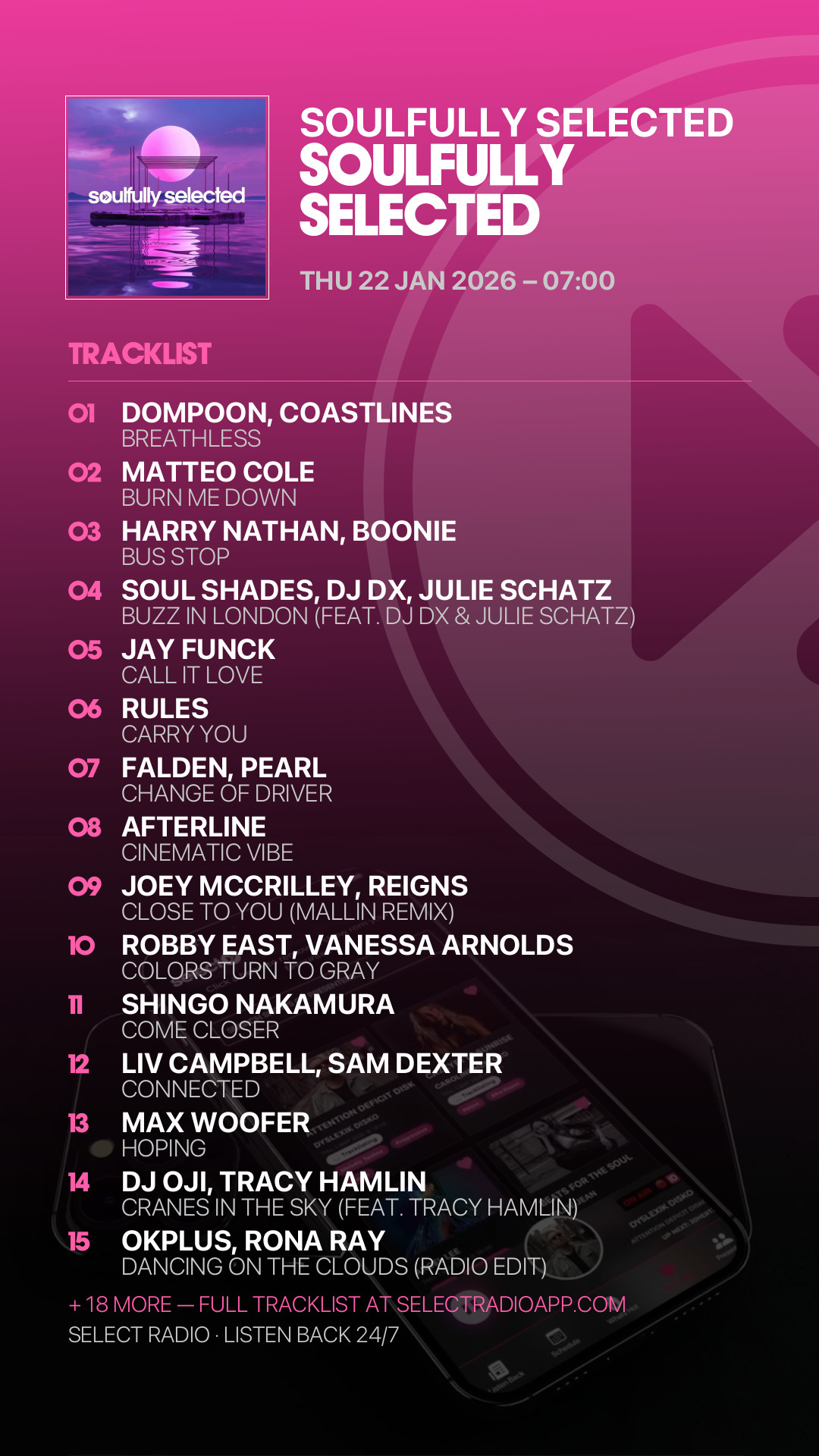 Tracklist Story Preview