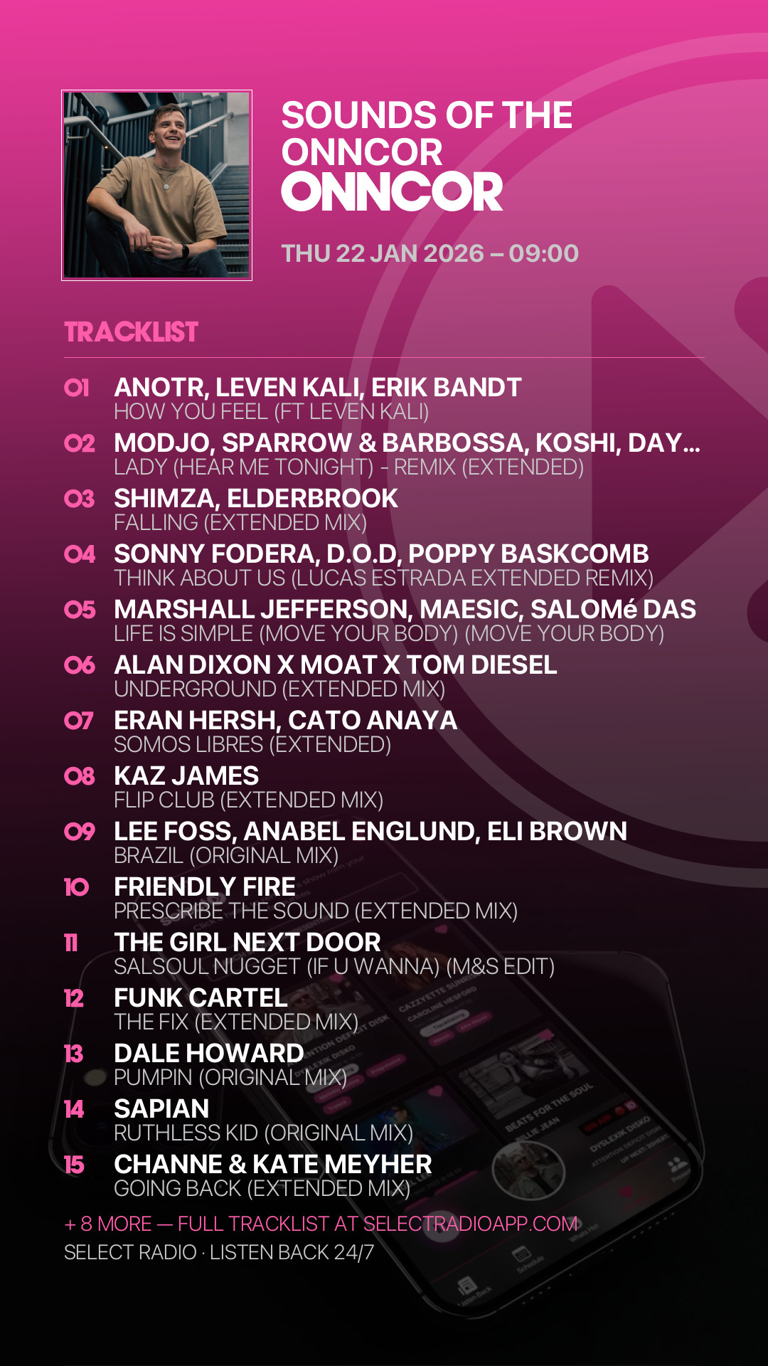 Tracklist Story Preview