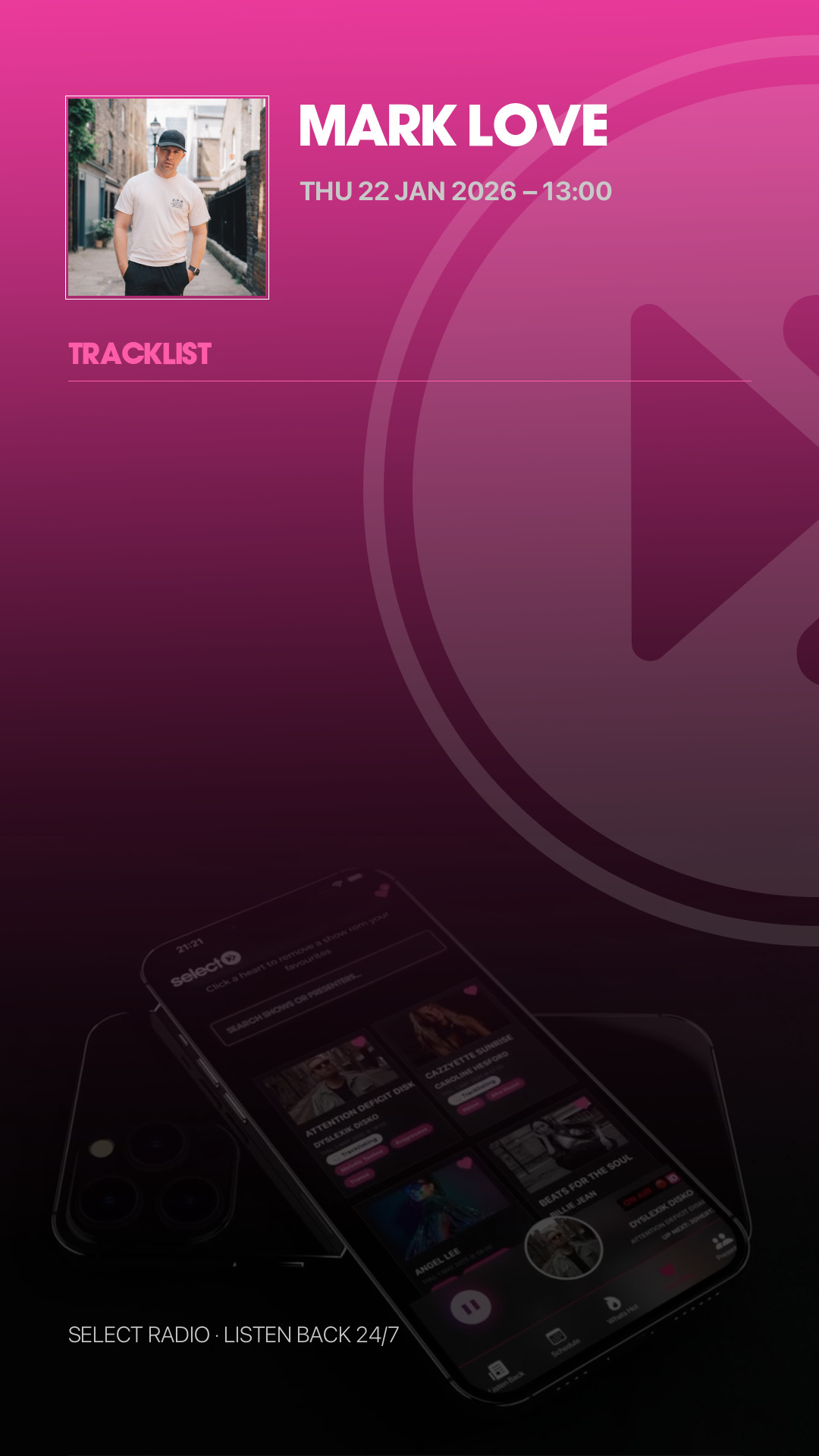 Tracklist Story Preview