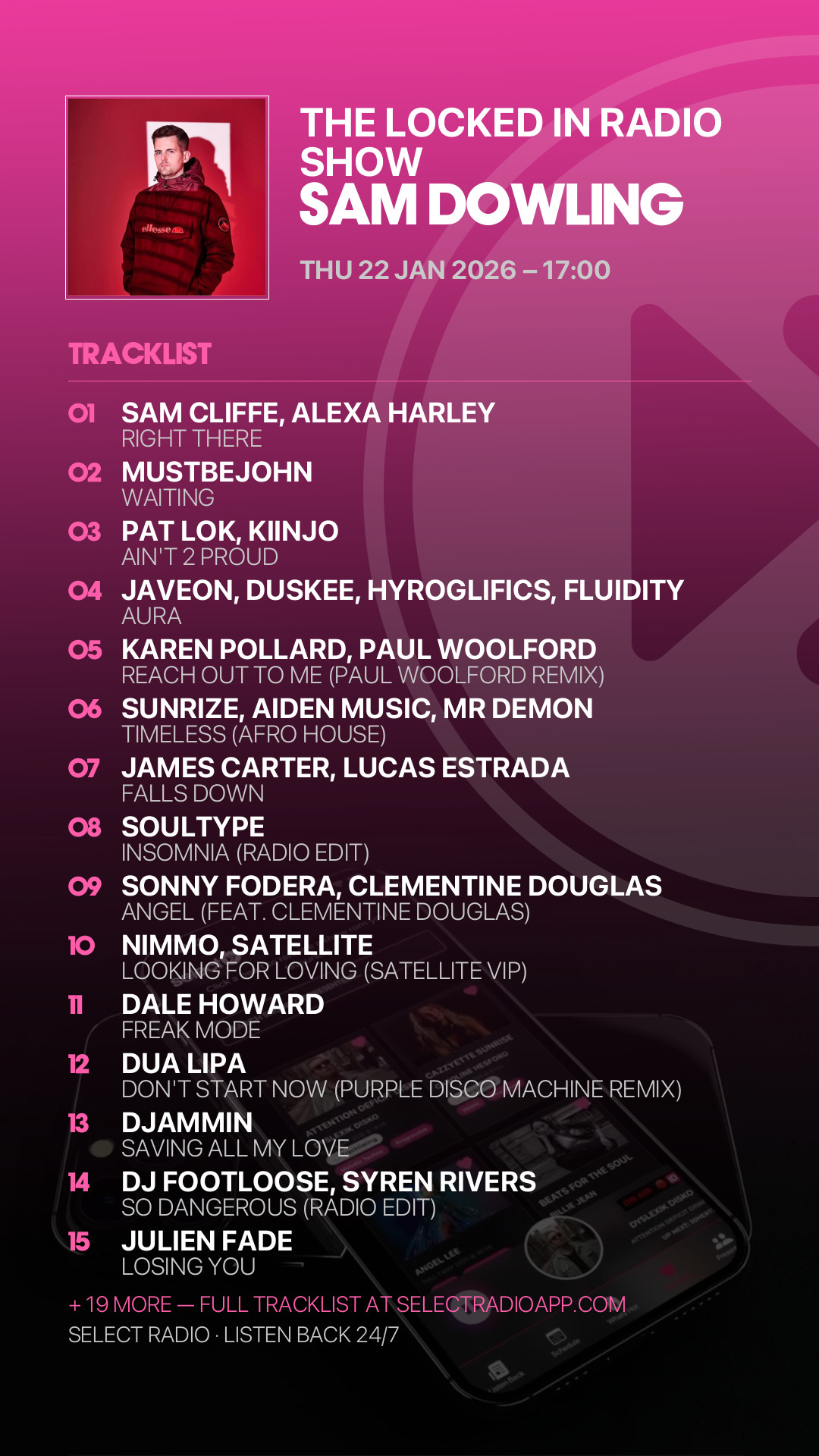 Tracklist Story Preview