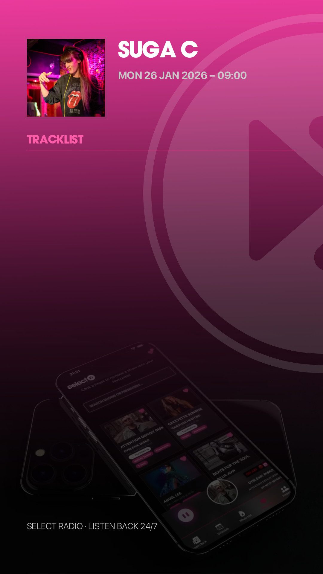 Tracklist Story Preview
