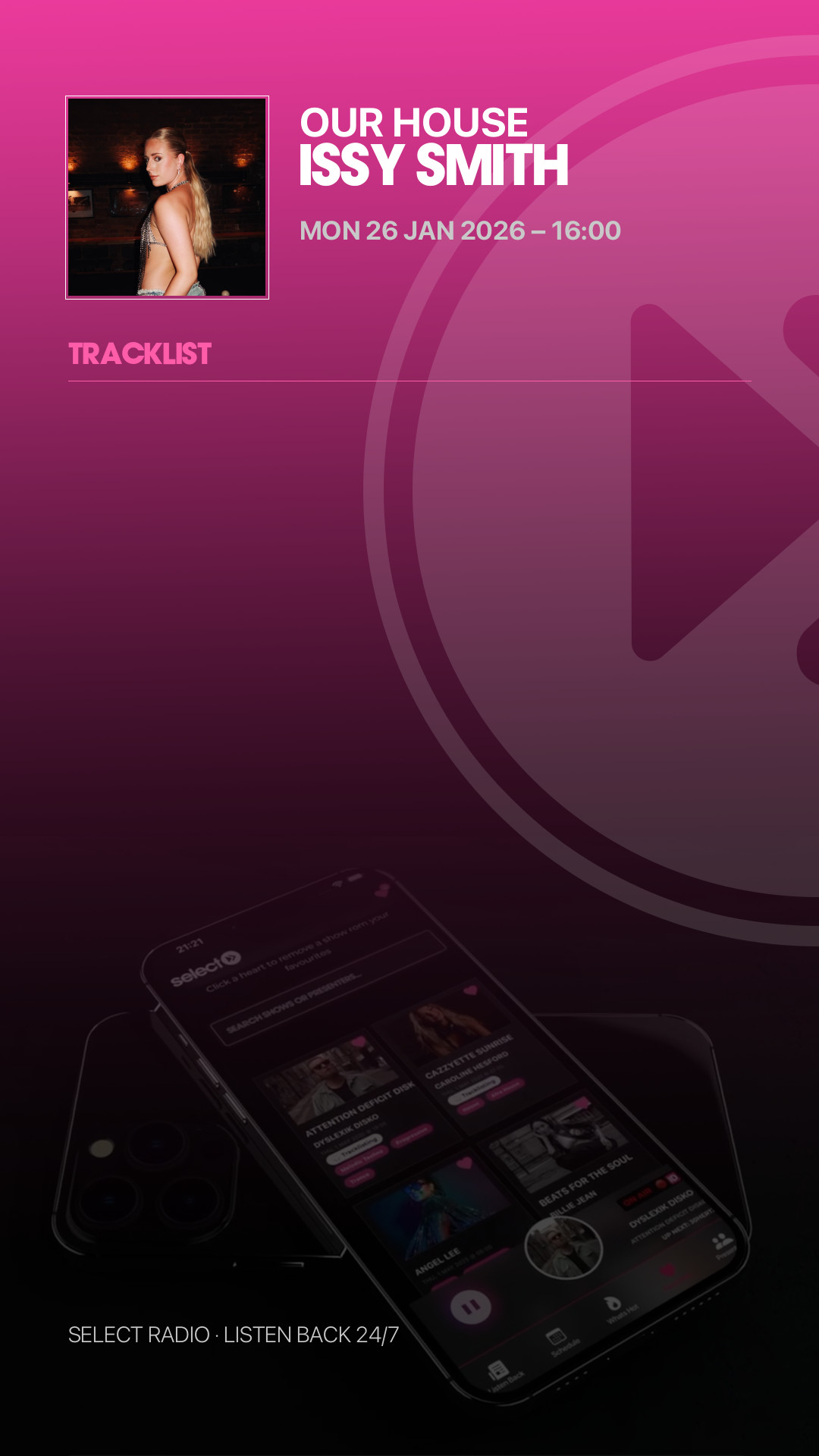 Tracklist Story Preview