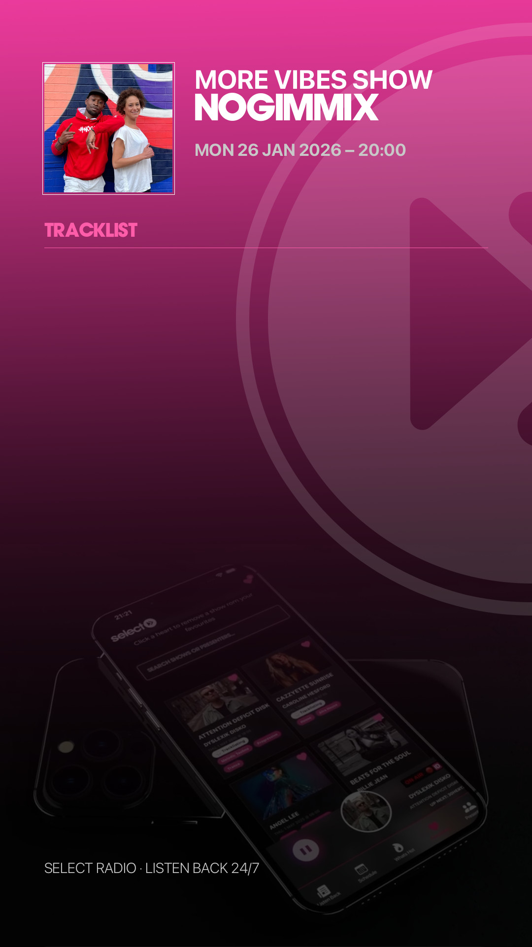 Tracklist Story Preview