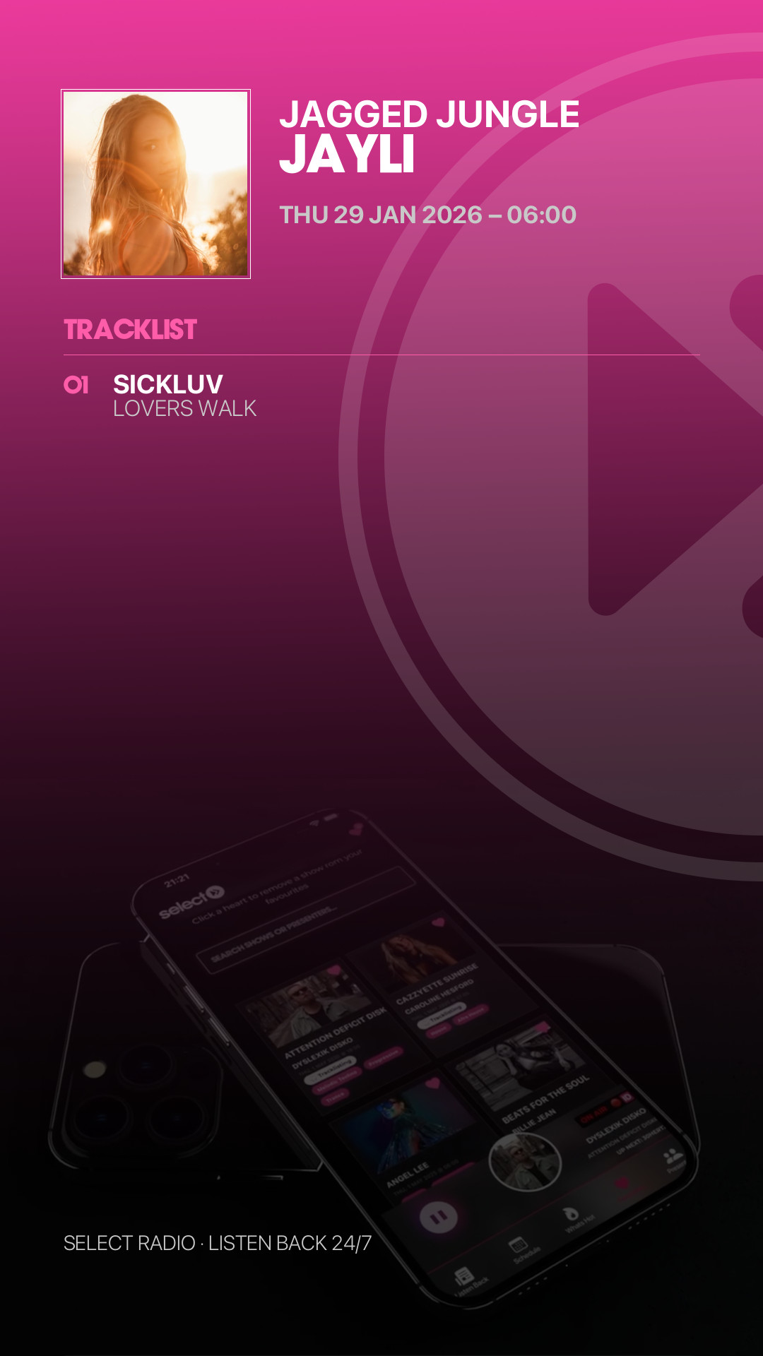 Tracklist Story Preview