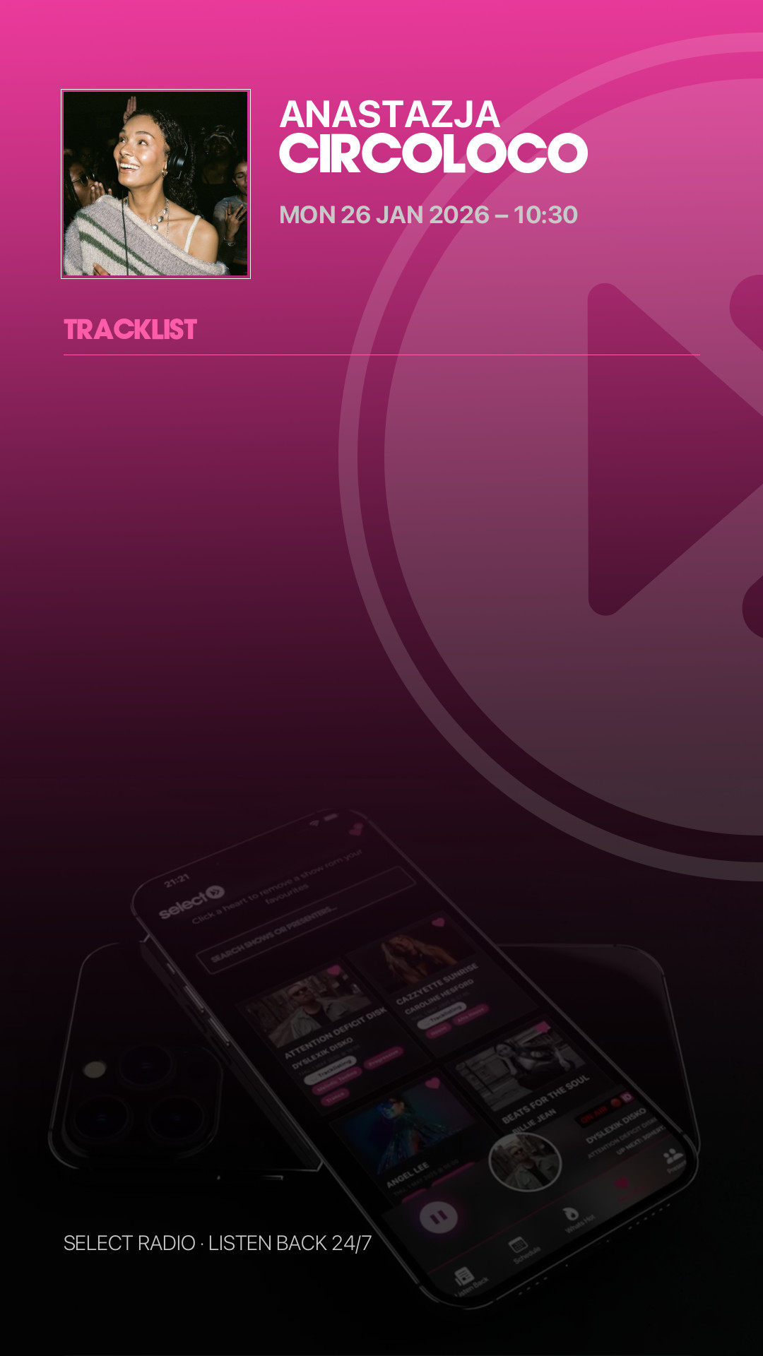 Tracklist Story Preview