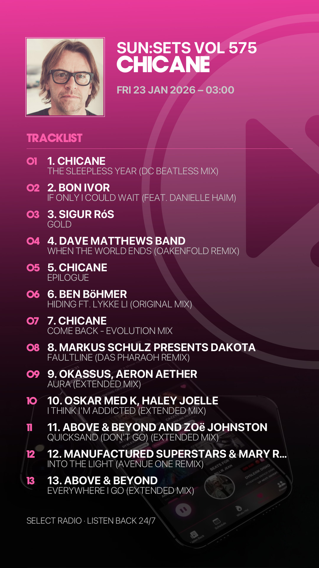 Tracklist Story Preview