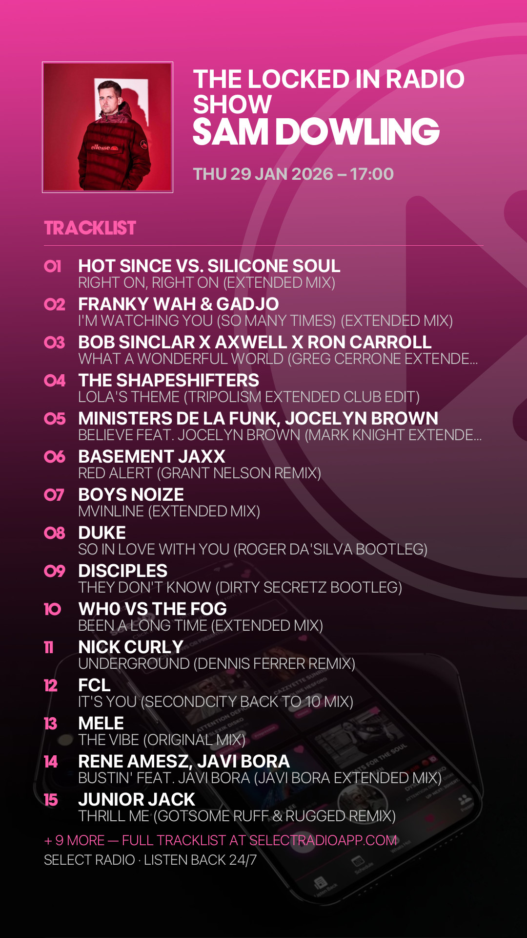 Tracklist Story Preview