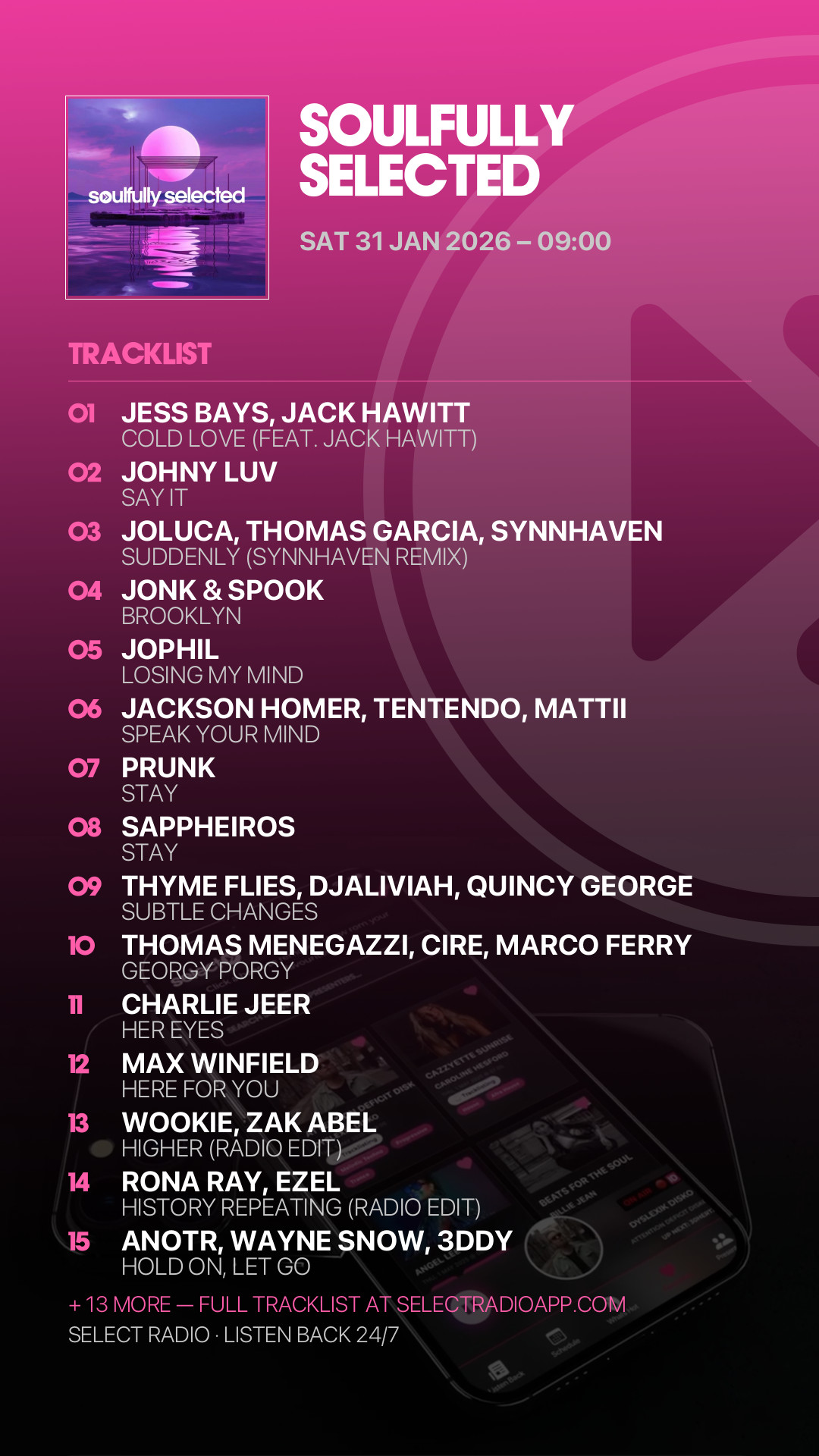 Tracklist Story Preview