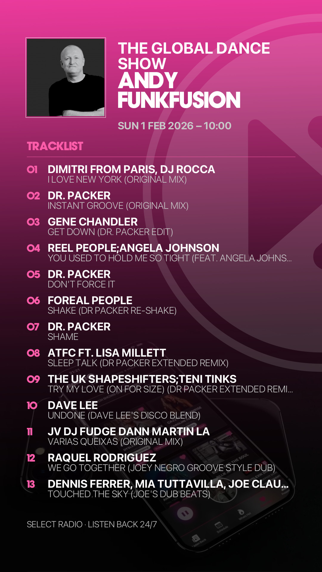 Tracklist Story Preview