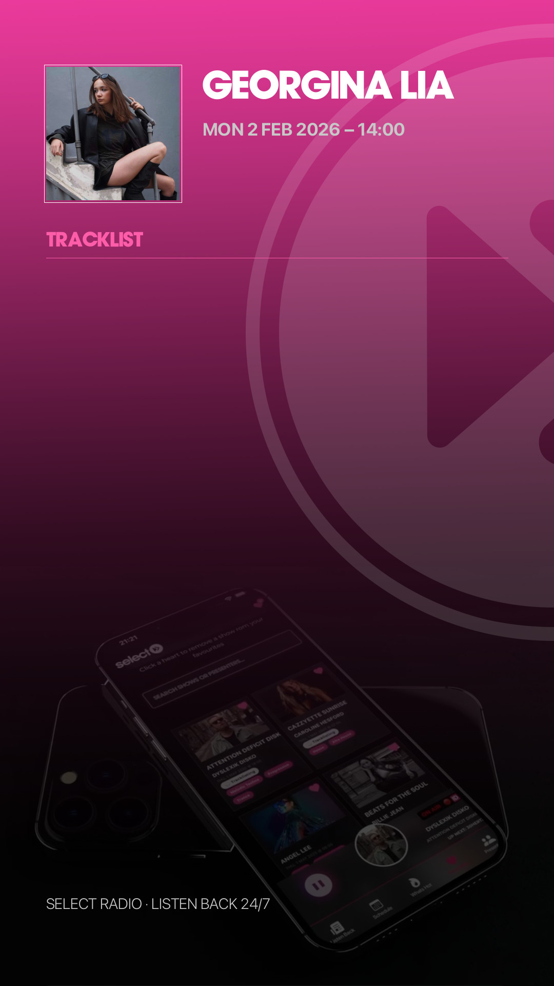 Tracklist Story Preview