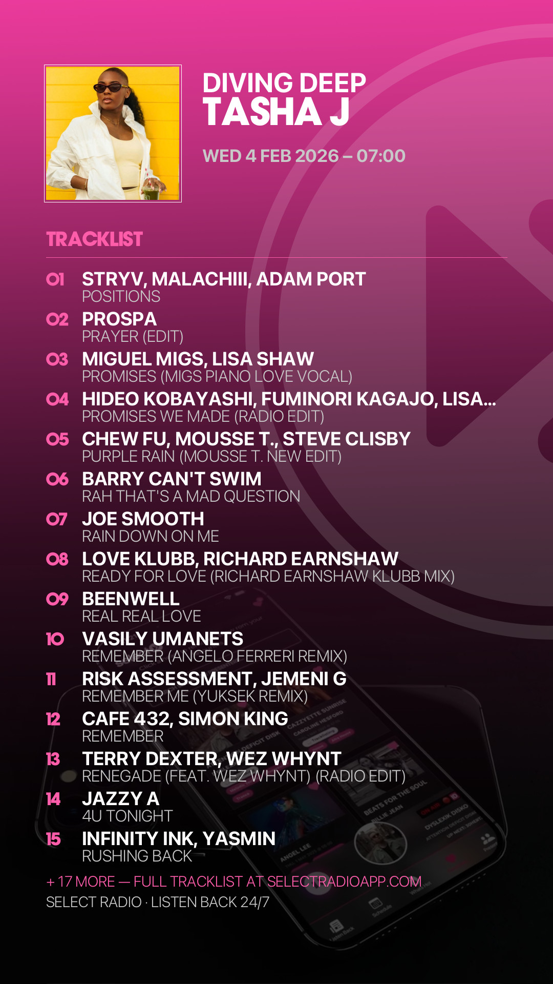 Tracklist Story Preview