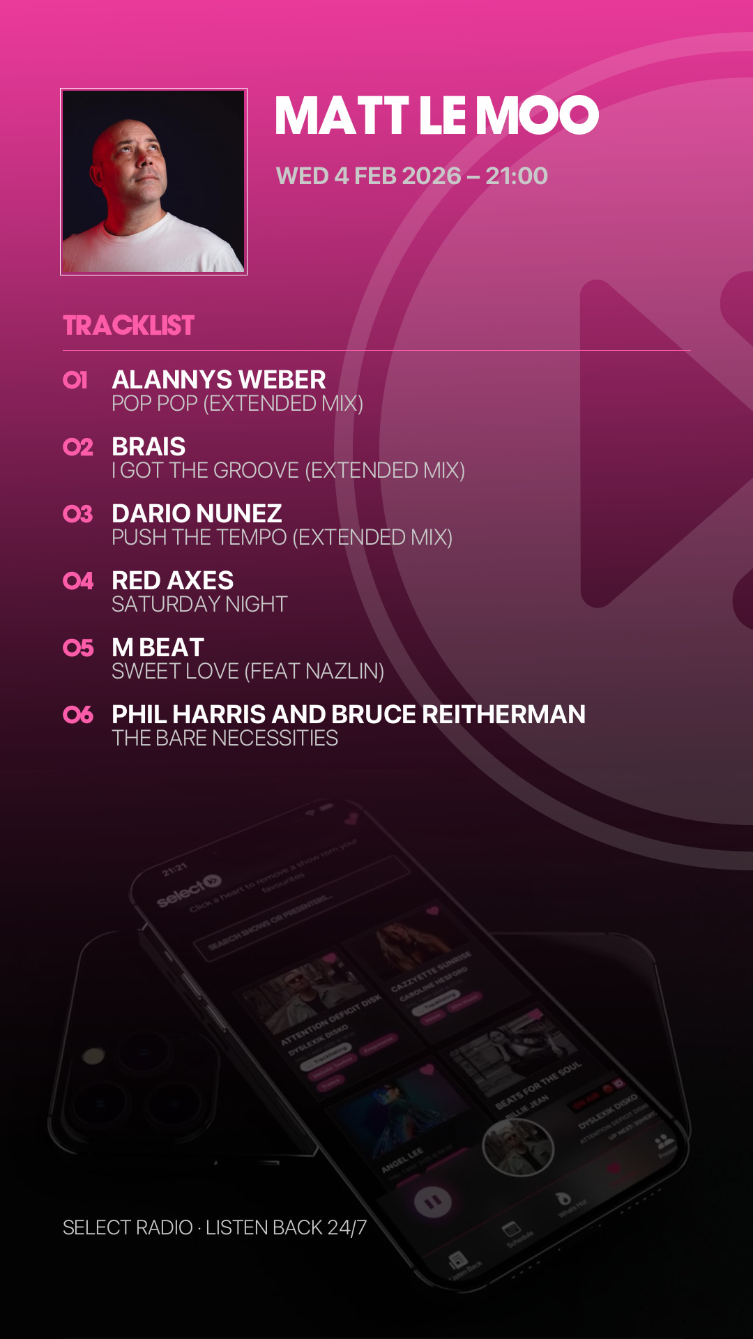 Tracklist Story Preview