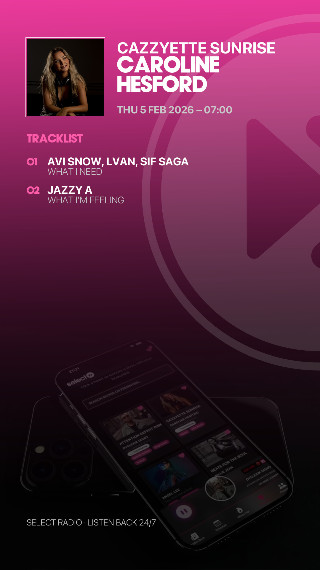 Tracklist Story Preview