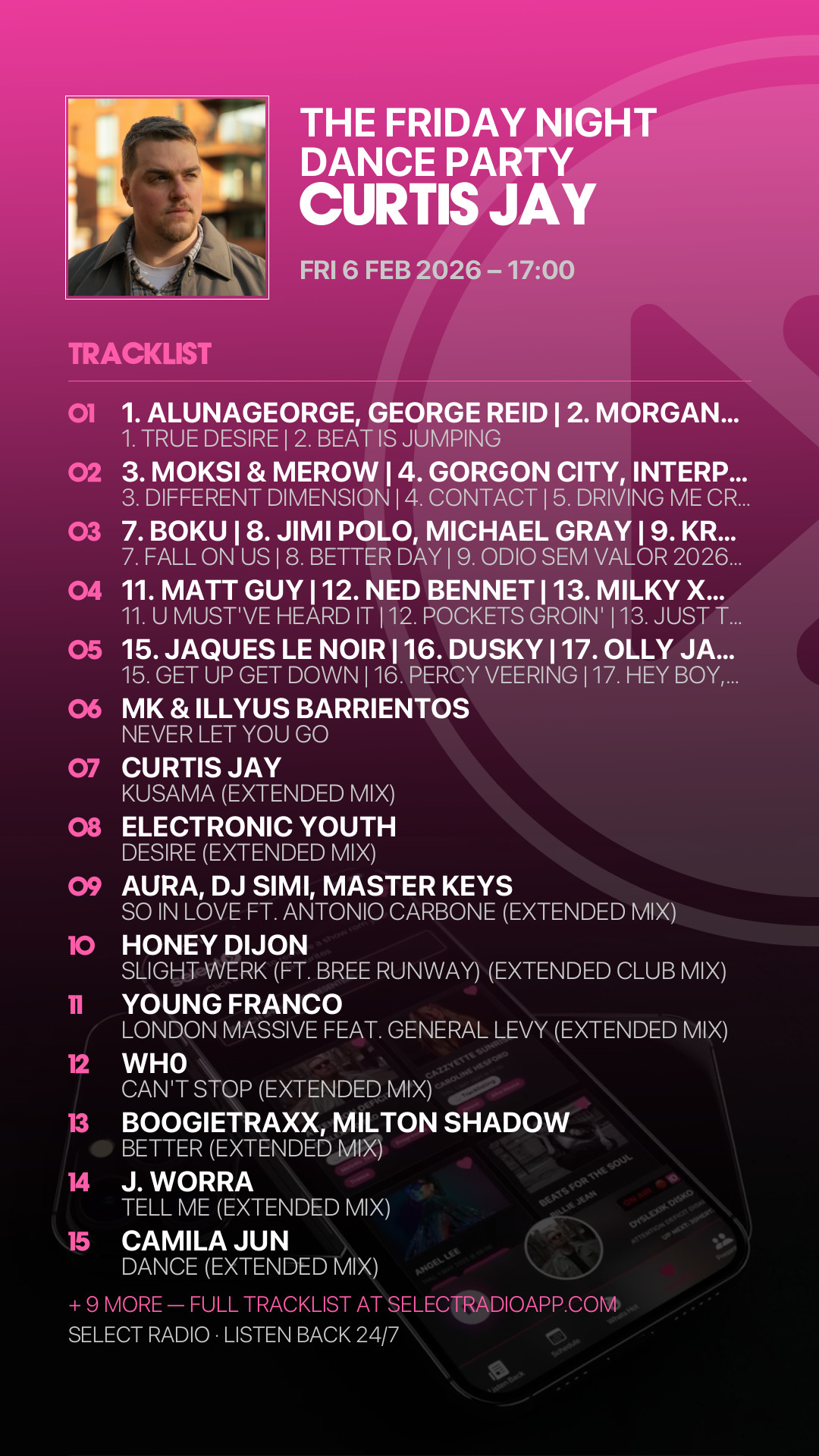 Tracklist Story Preview