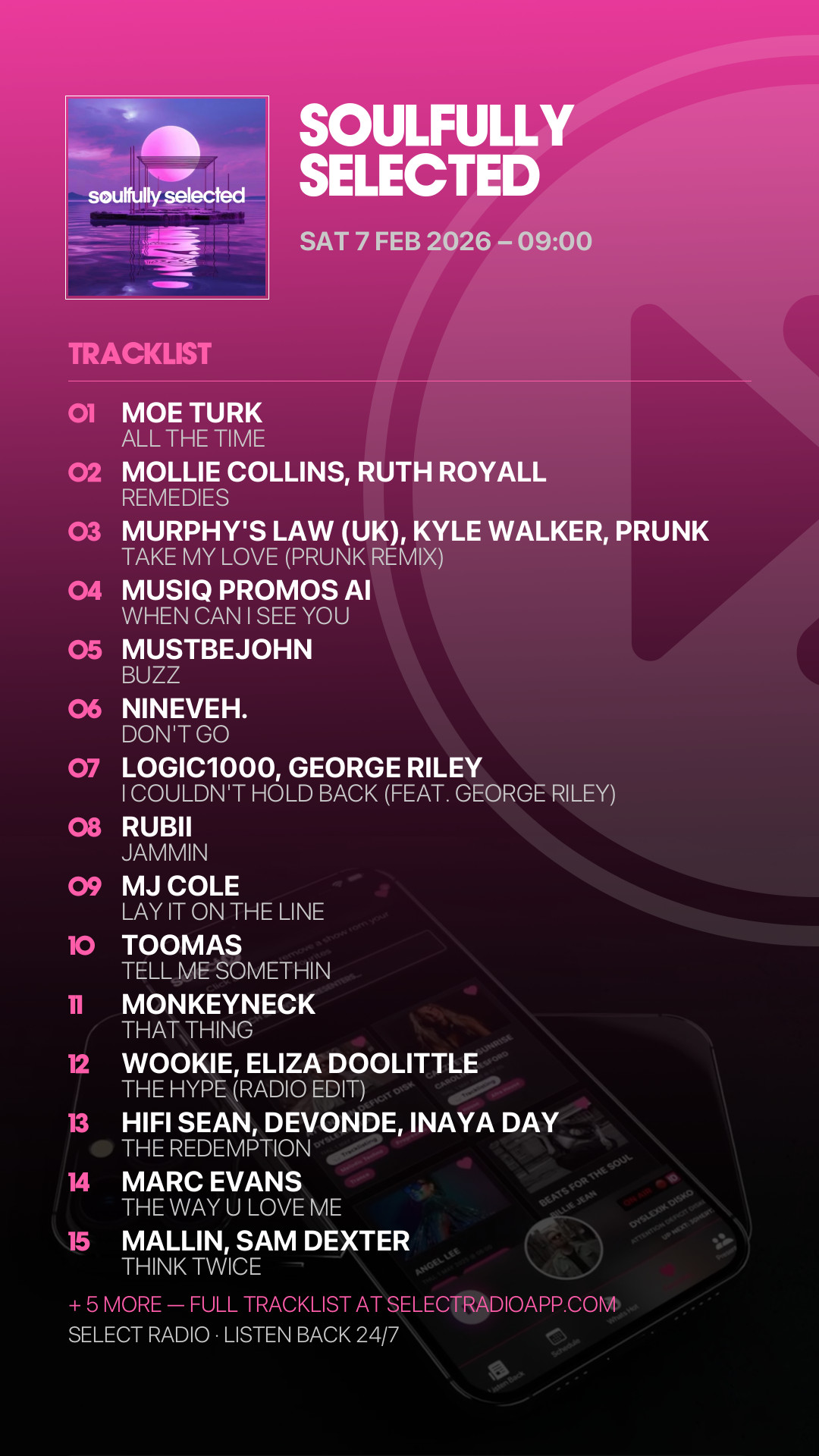 Tracklist Story Preview