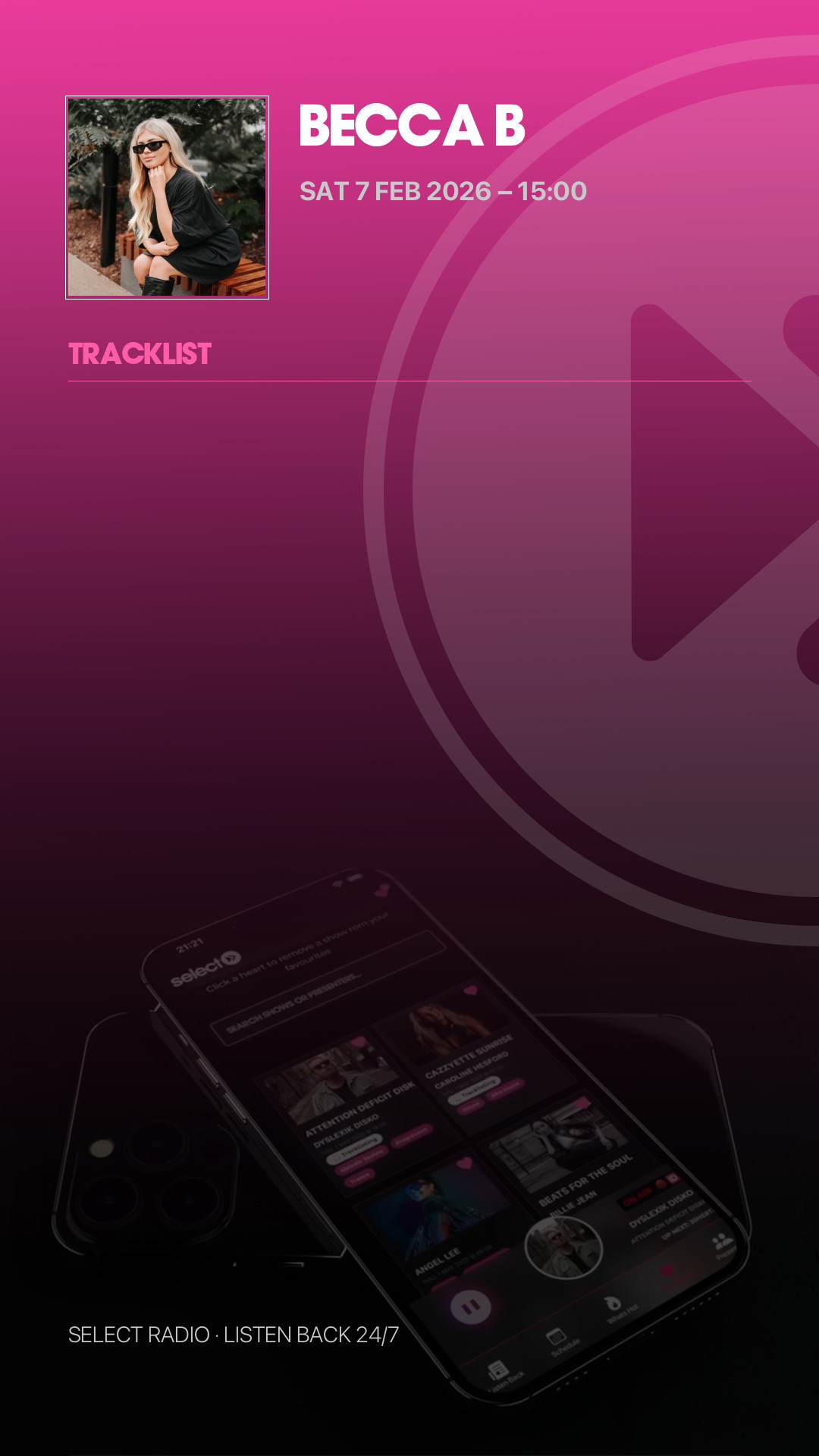Tracklist Story Preview