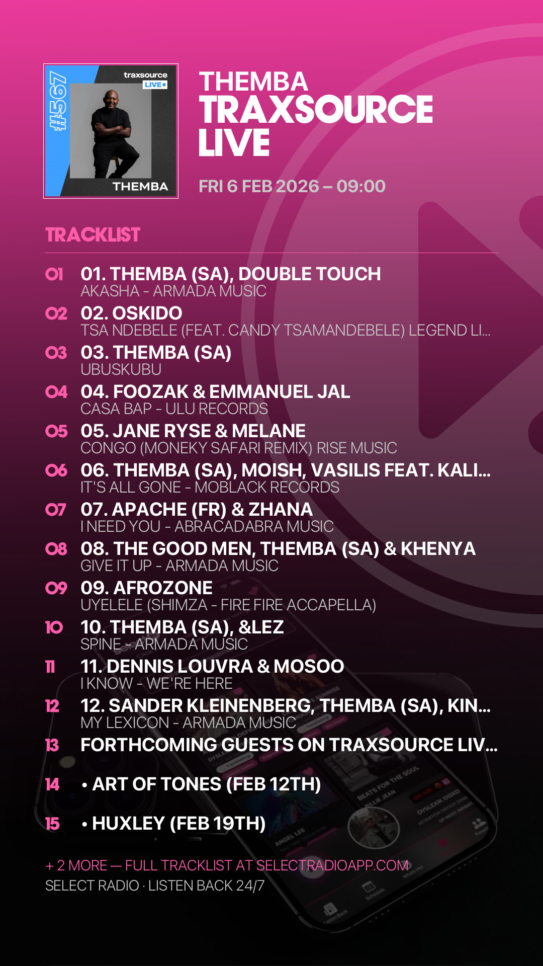 Tracklist Story Preview