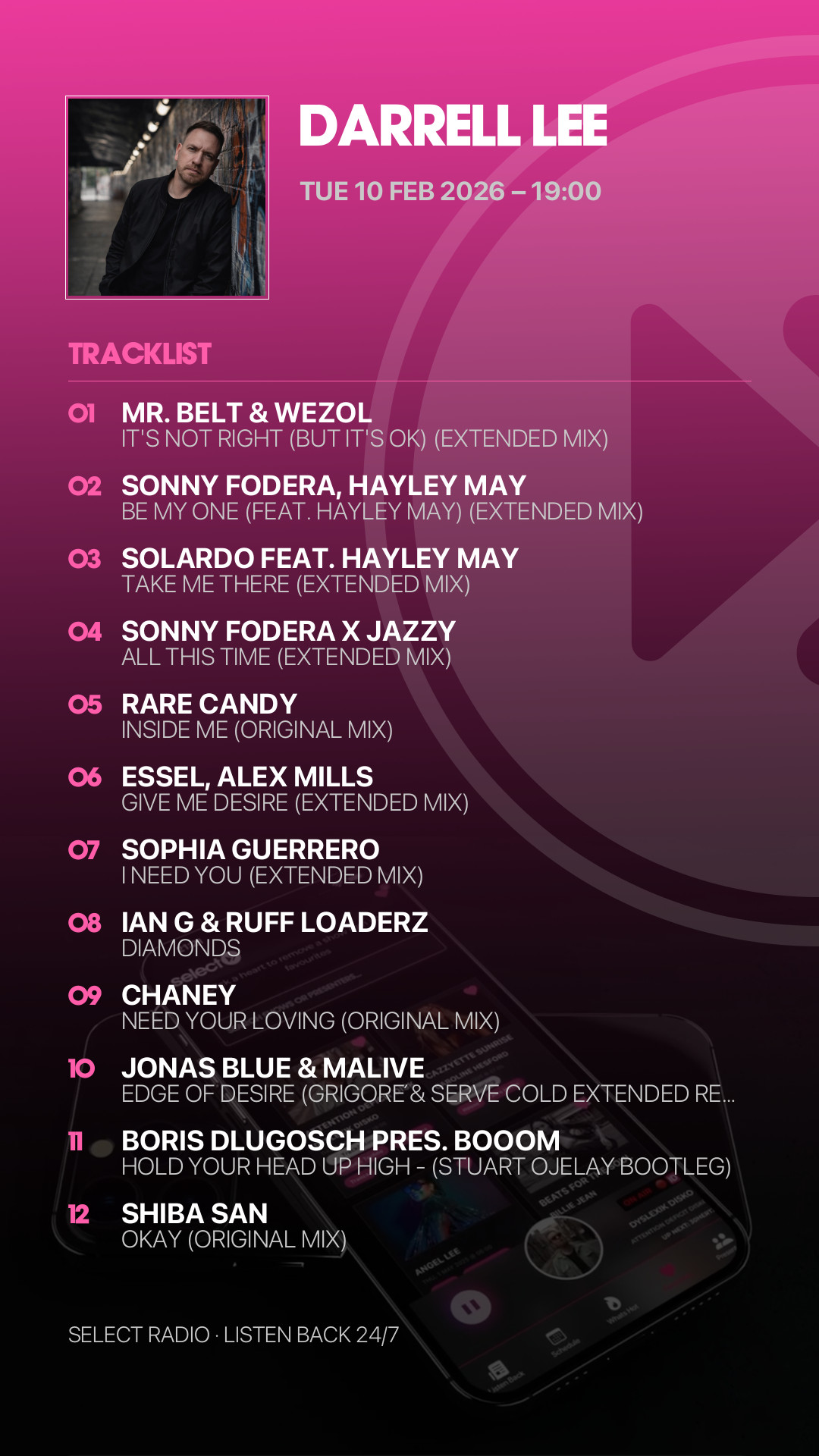 Tracklist Story Preview