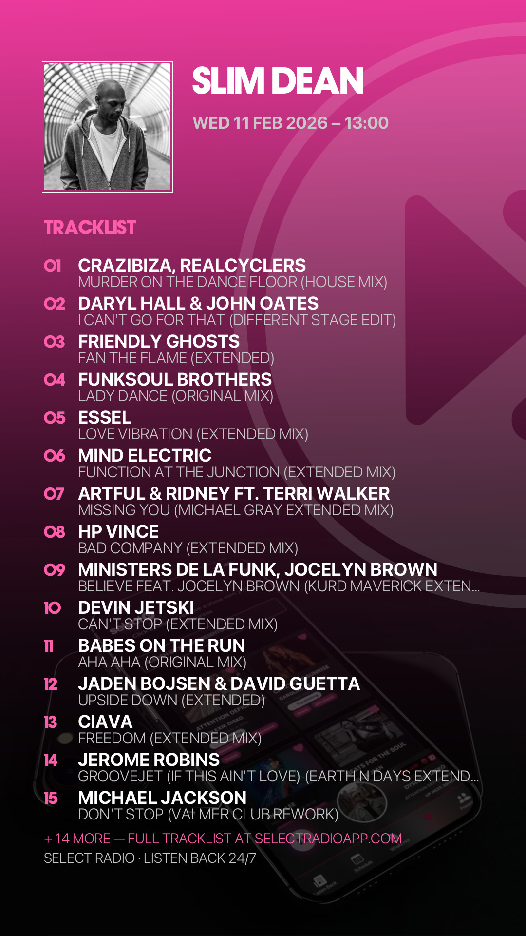 Tracklist Story Preview