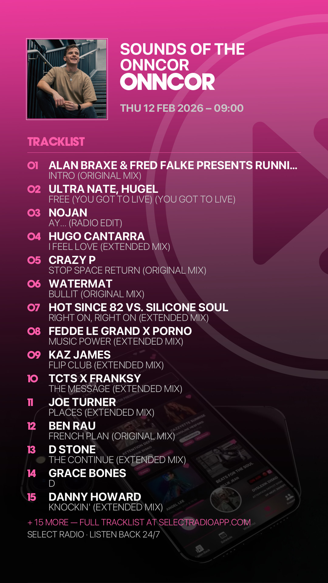 Tracklist Story Preview
