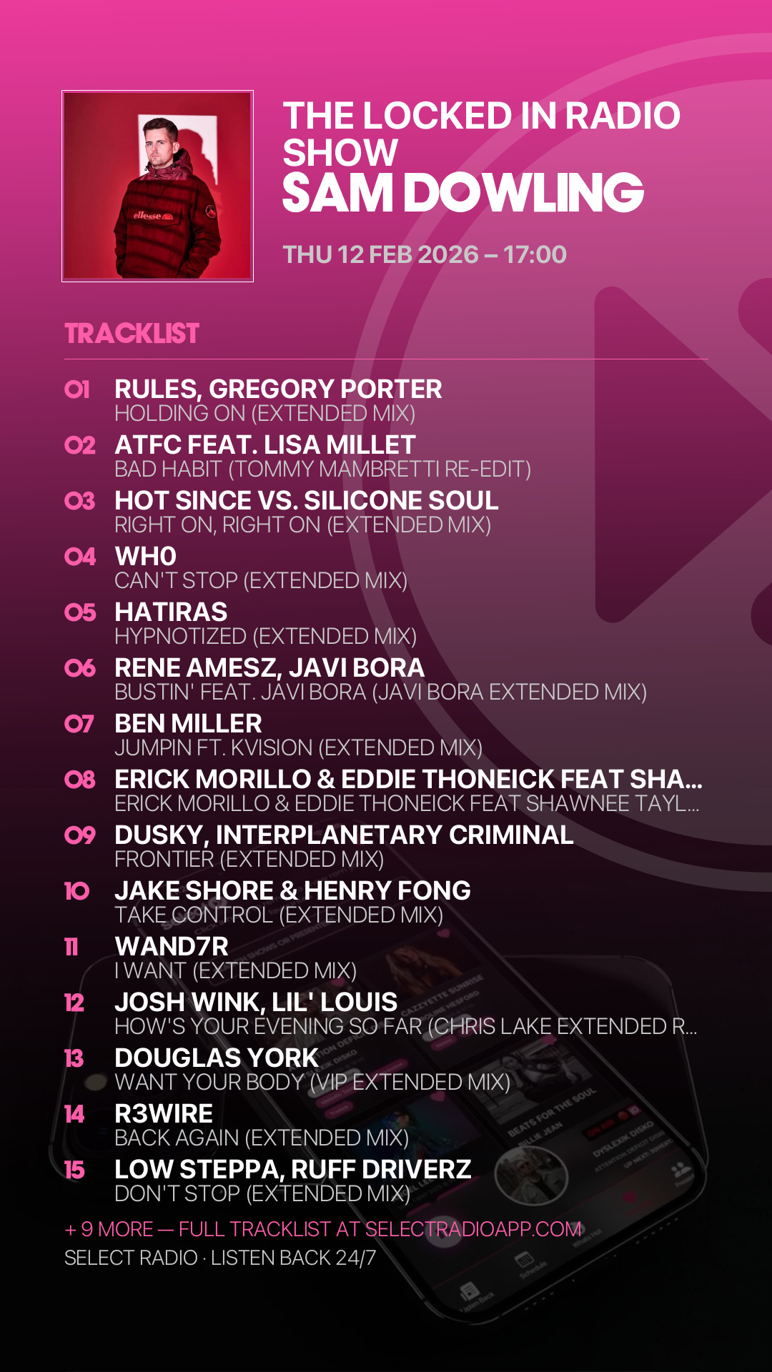 Tracklist Story Preview