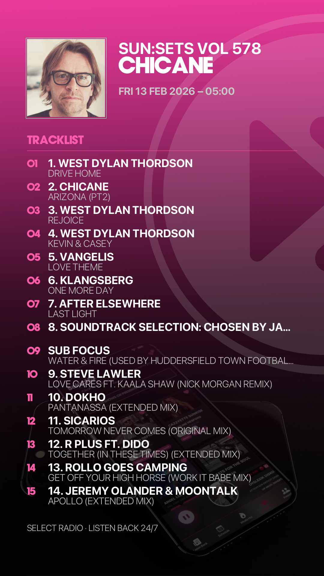 Tracklist Story Preview