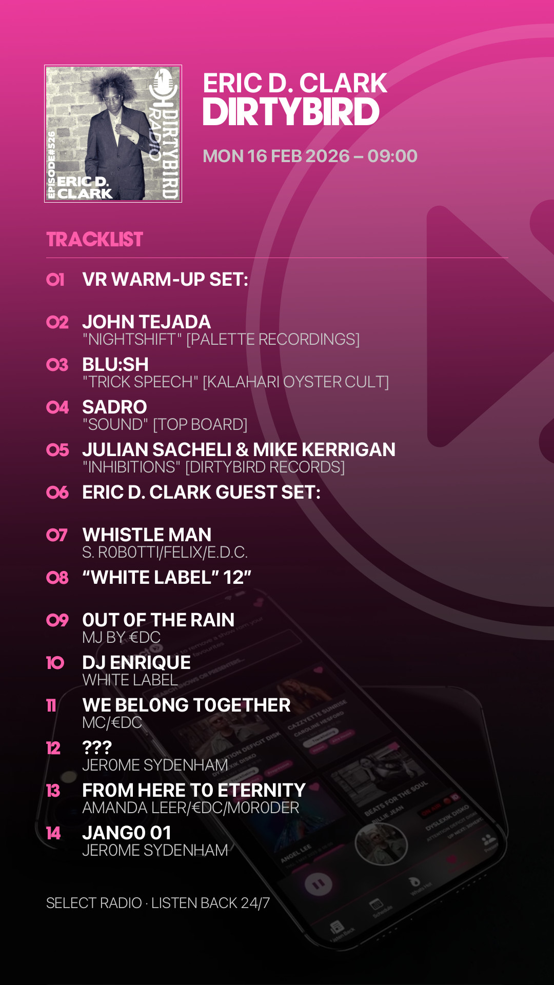Tracklist Story Preview