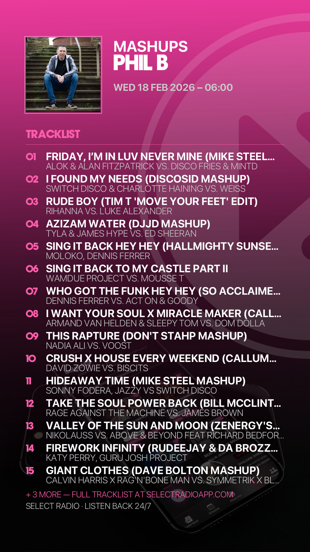 Tracklist Story Preview