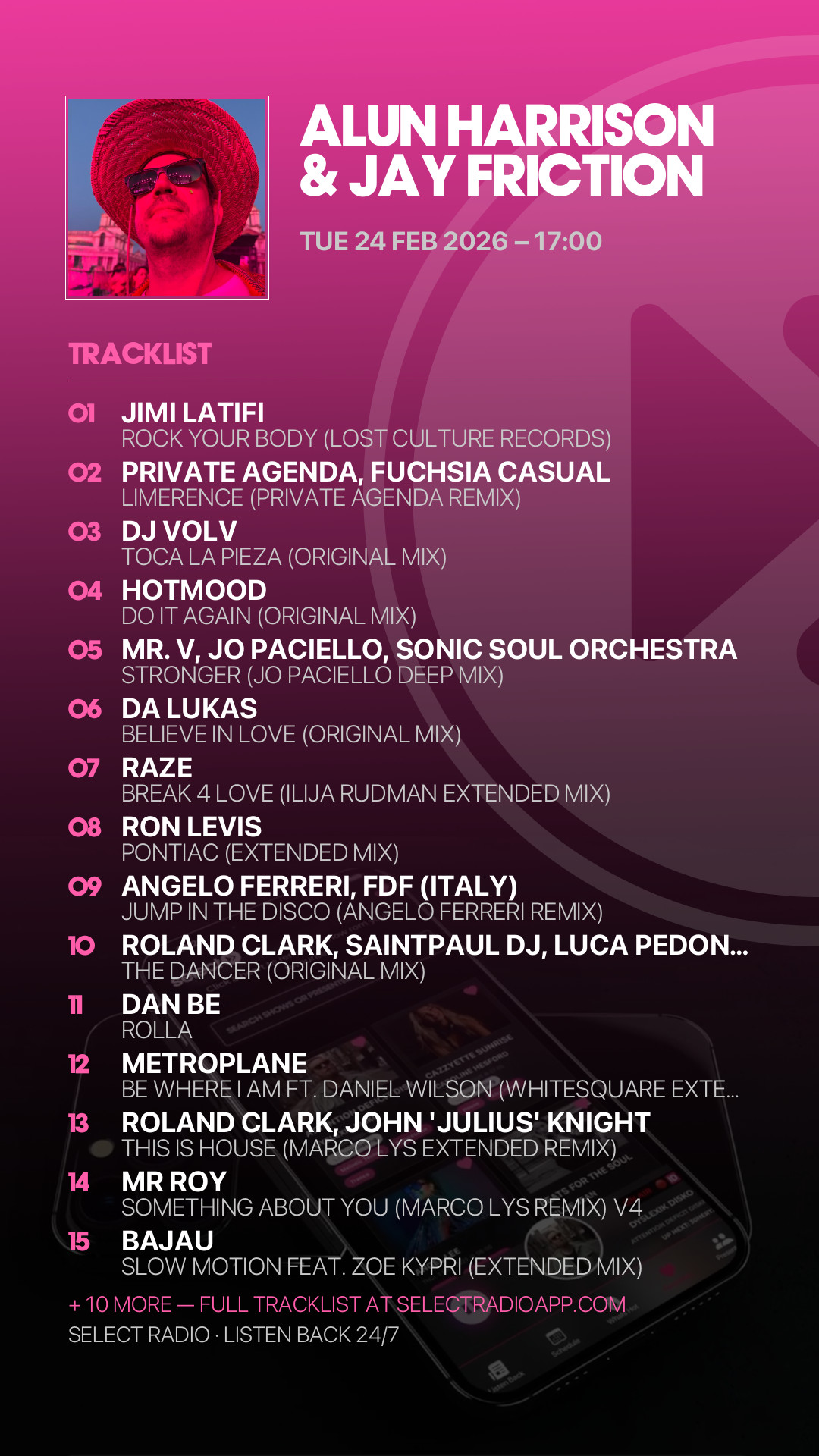 Tracklist Story Preview