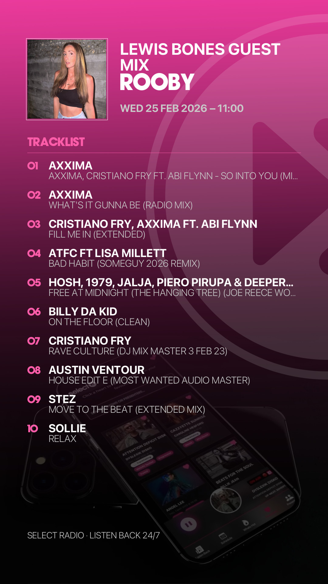 Tracklist Story Preview