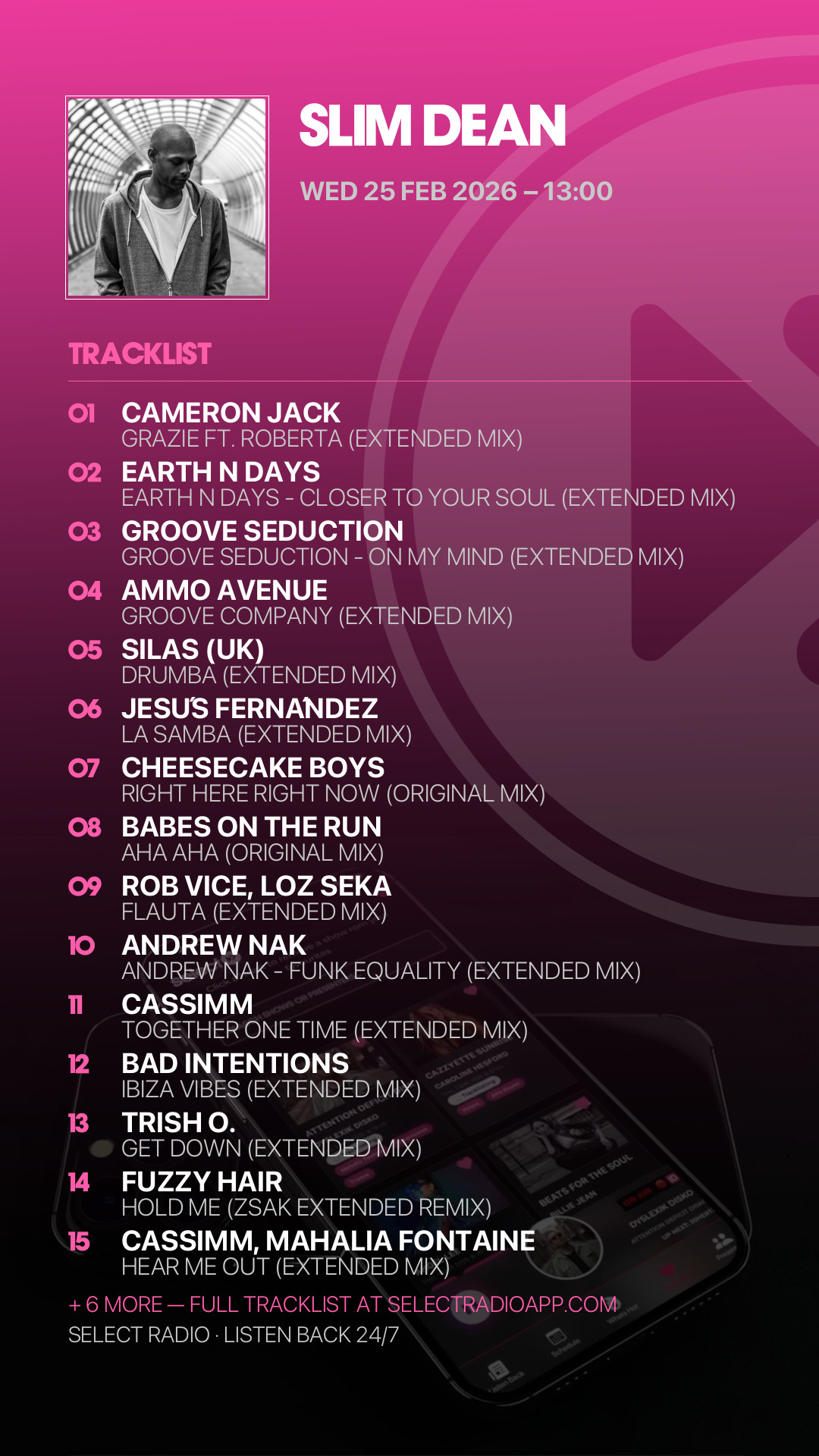Tracklist Story Preview