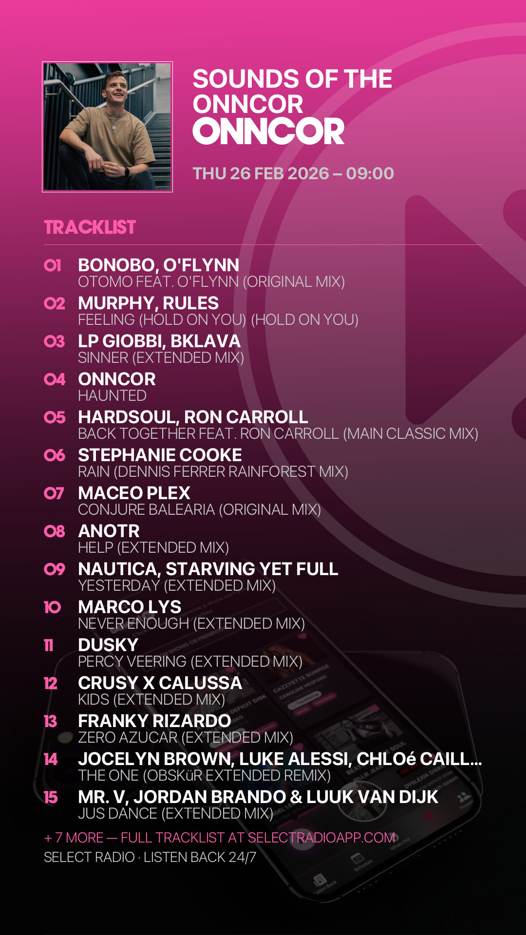 Tracklist Story Preview