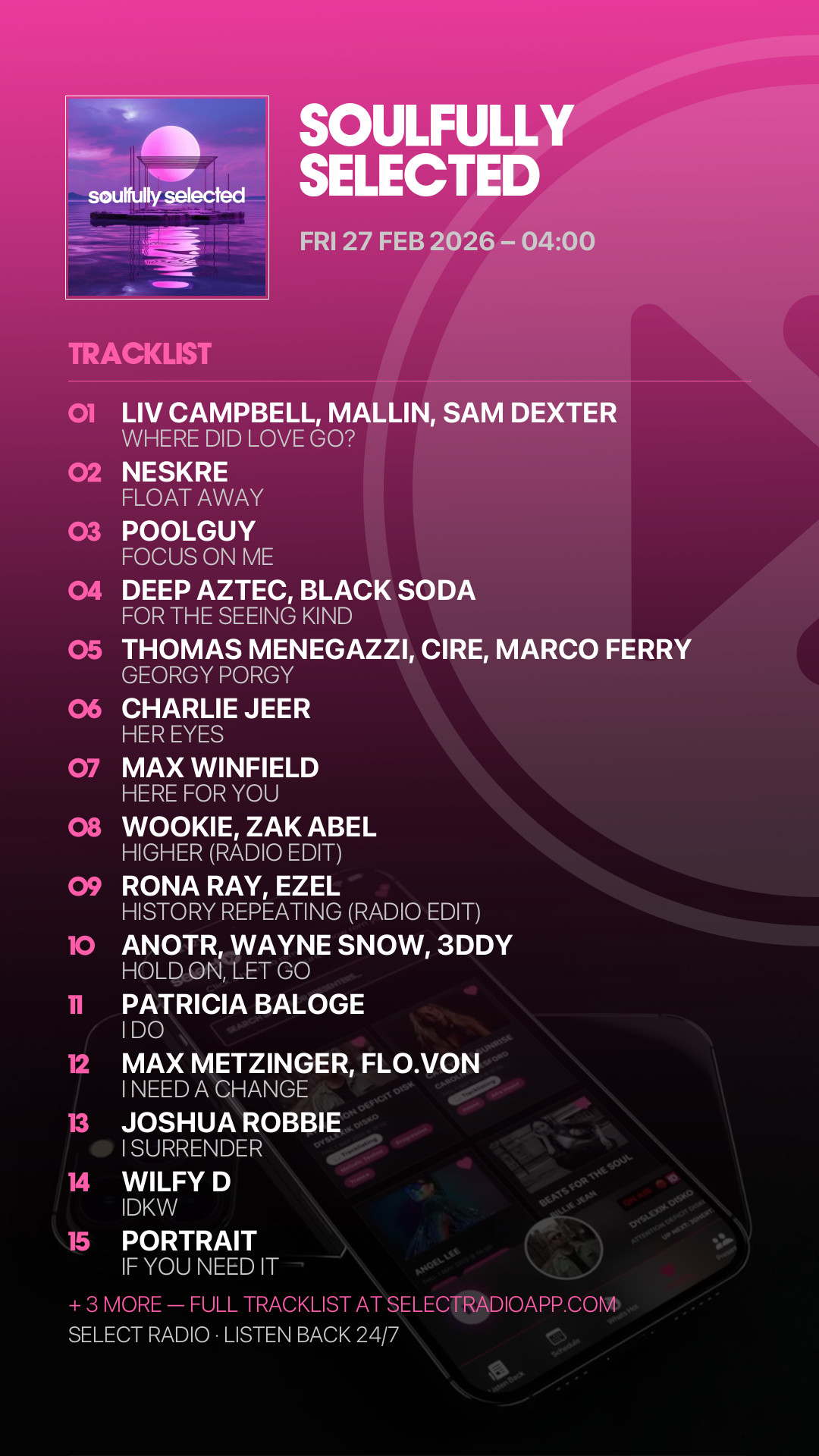 Tracklist Story Preview