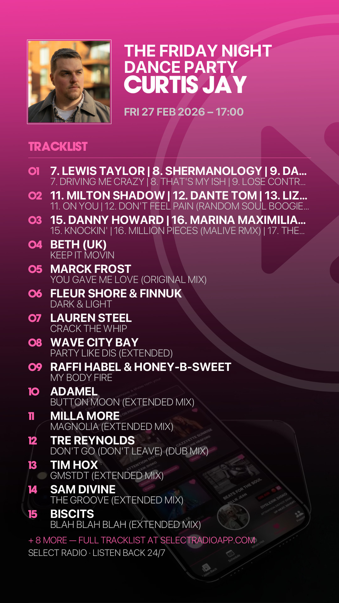 Tracklist Story Preview