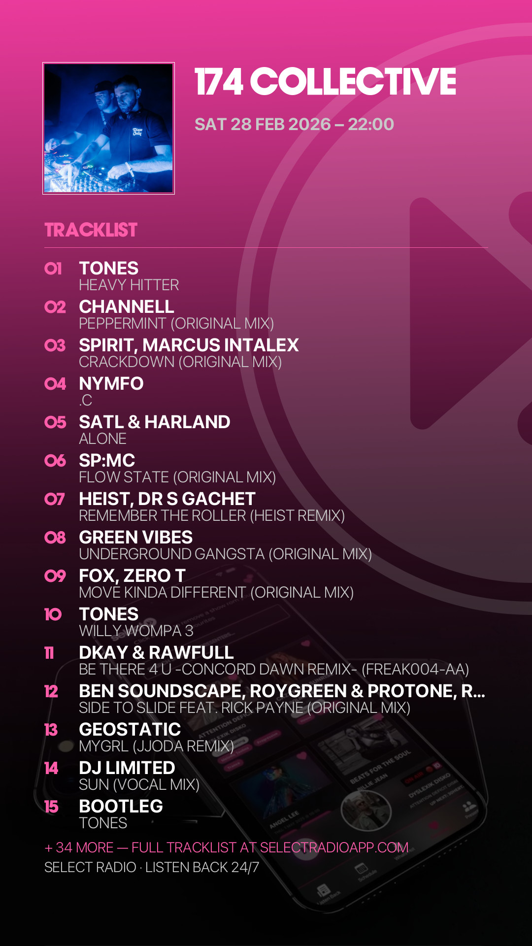 Tracklist Story Preview