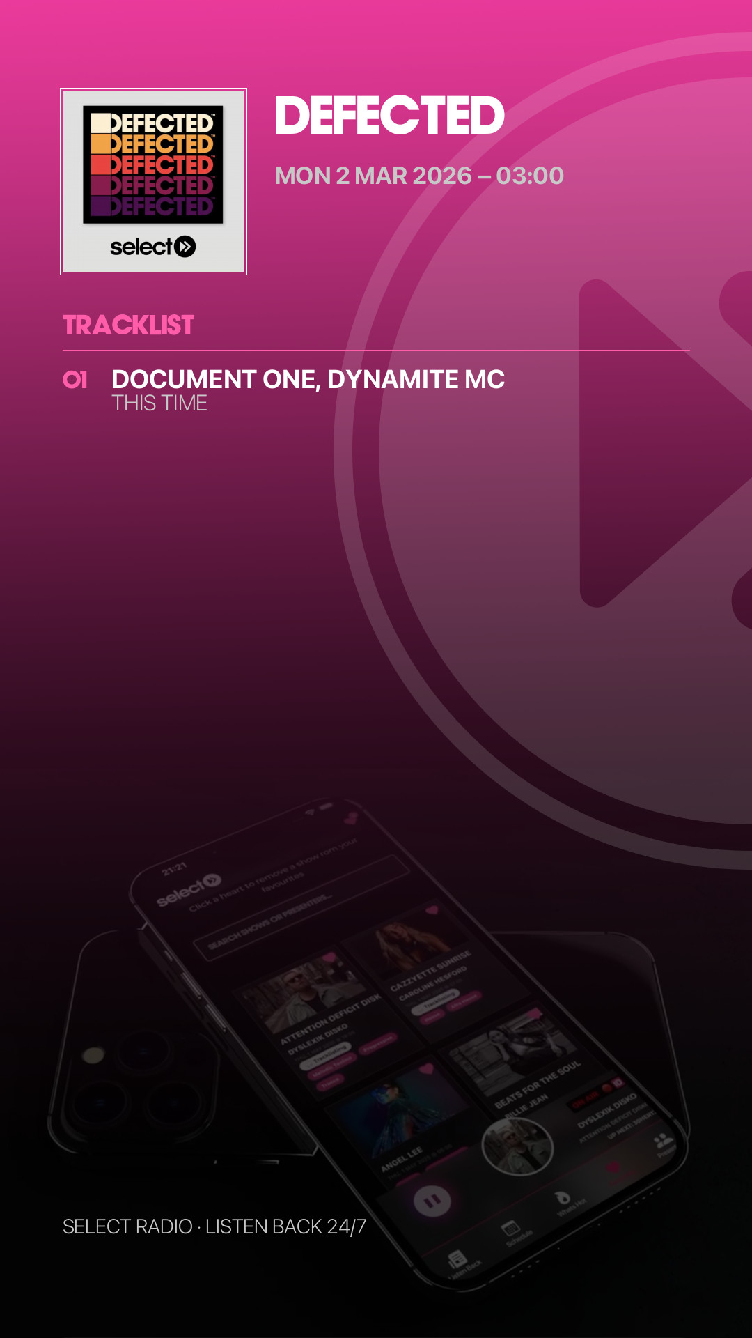 Tracklist Story Preview