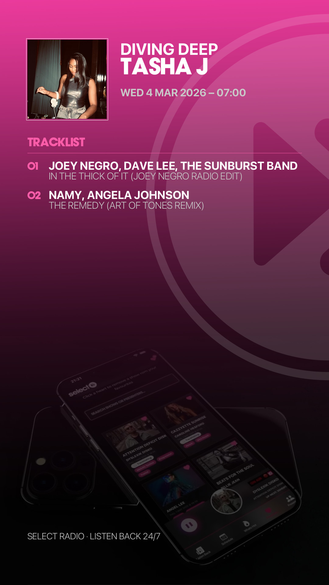 Tracklist Story Preview