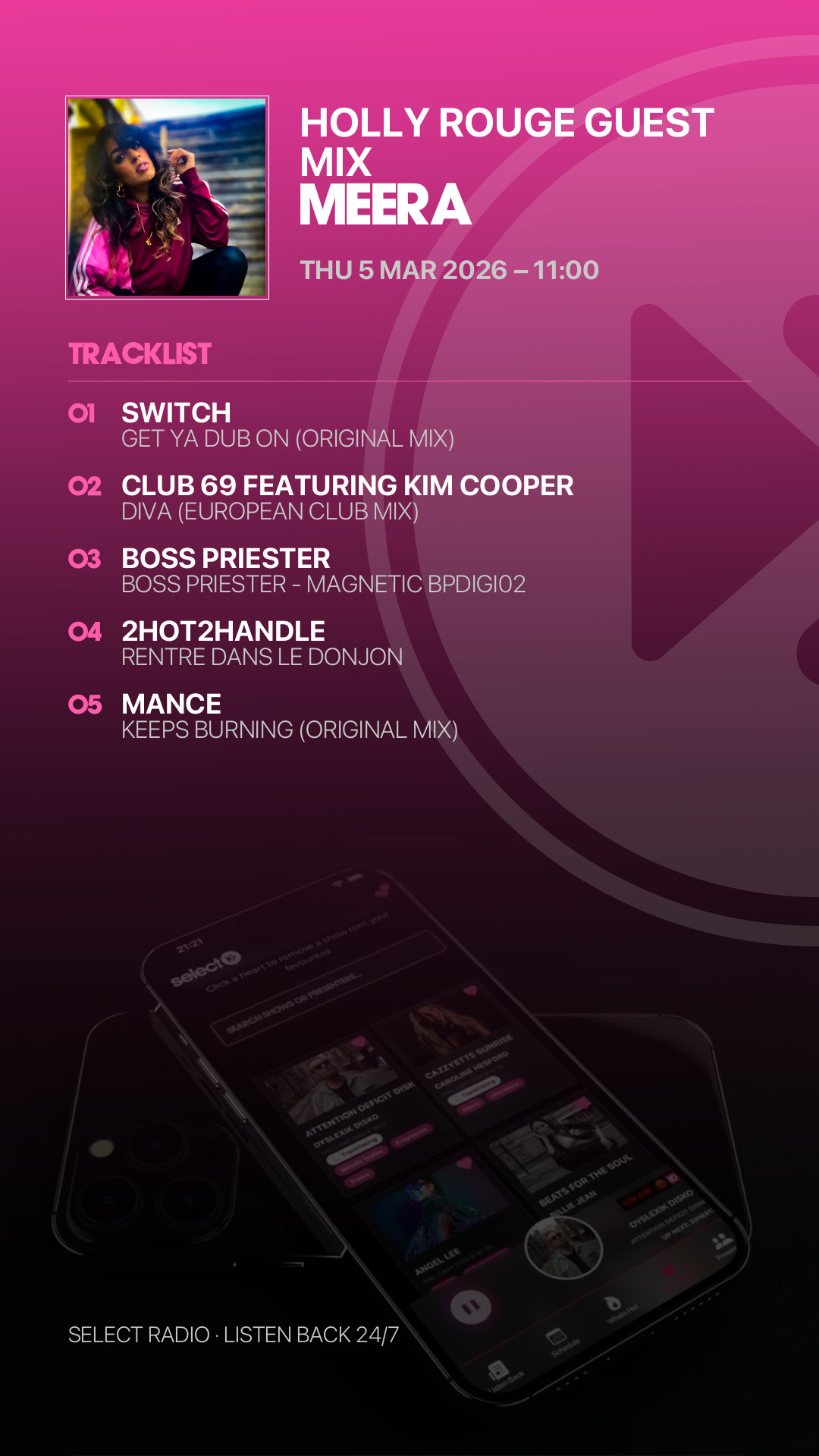 Tracklist Story Preview