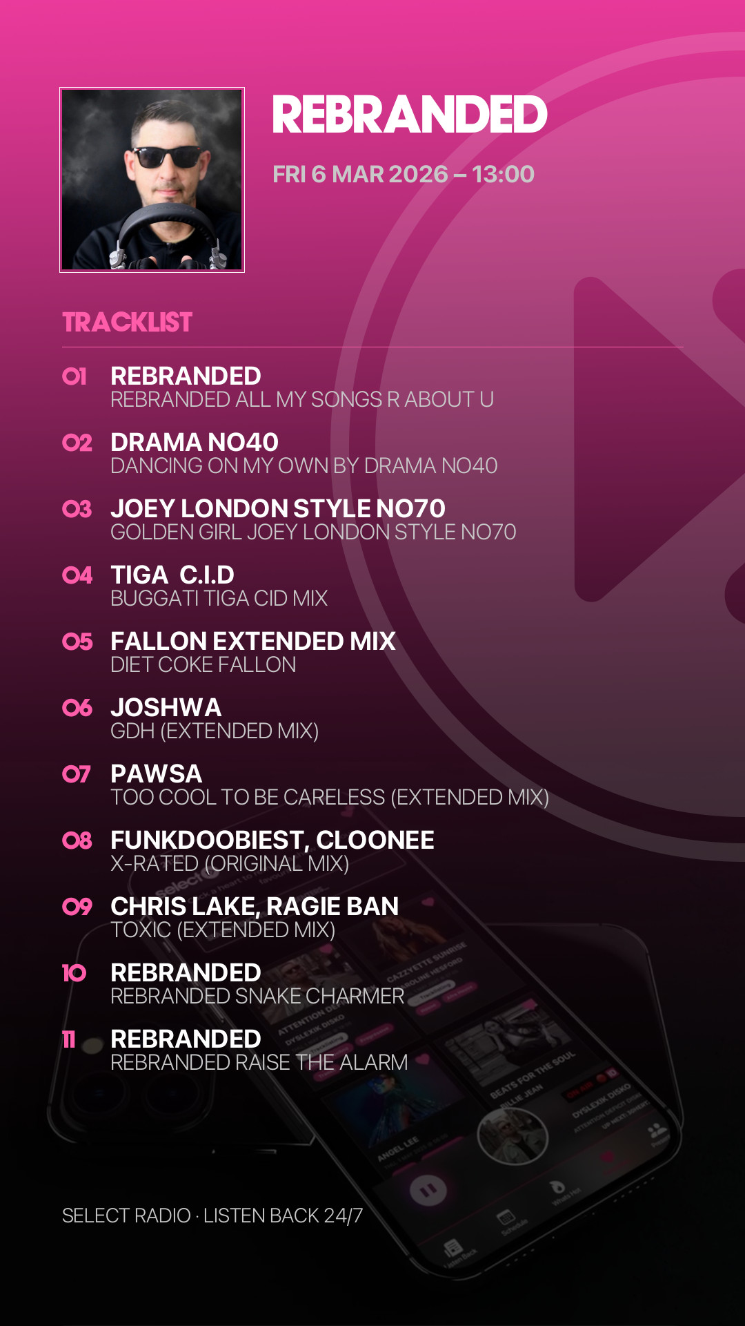 Tracklist Story Preview