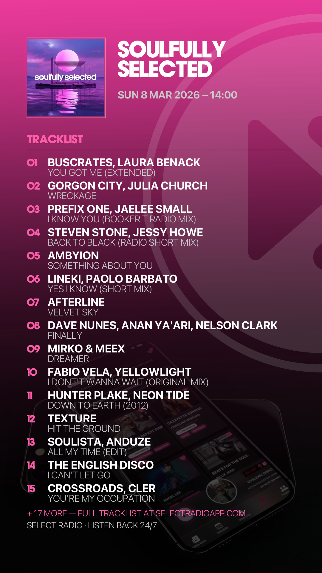 Tracklist Story Preview