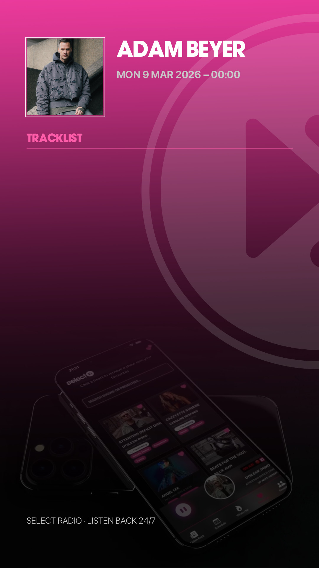 Tracklist Story Preview