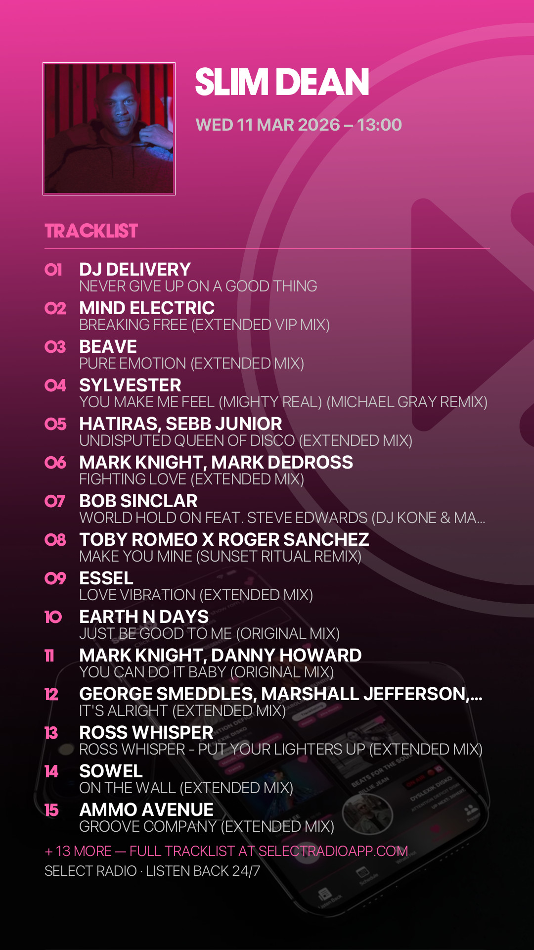 Tracklist Story Preview