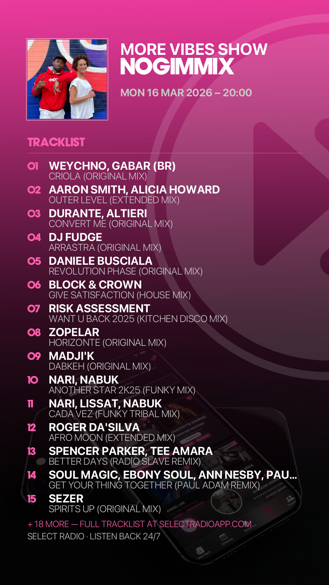 Tracklist Story Preview