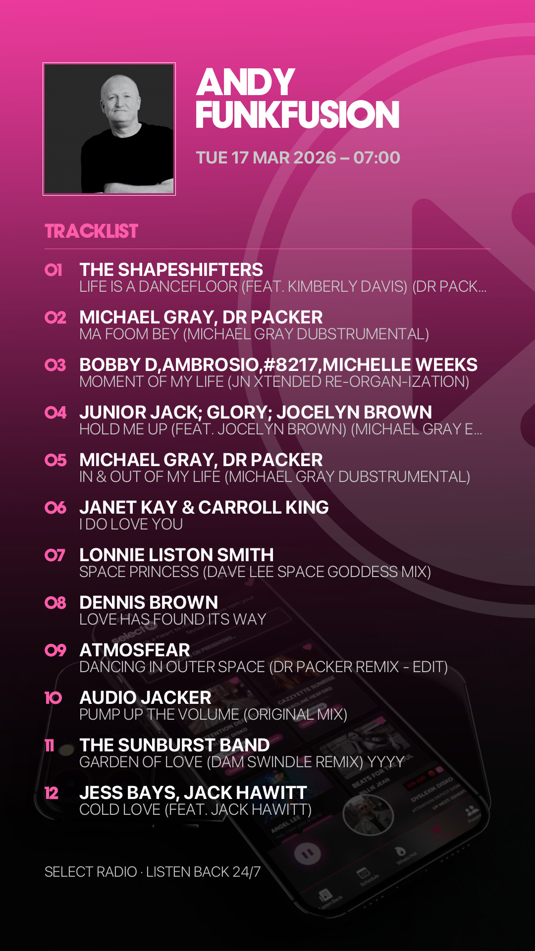 Tracklist Story Preview