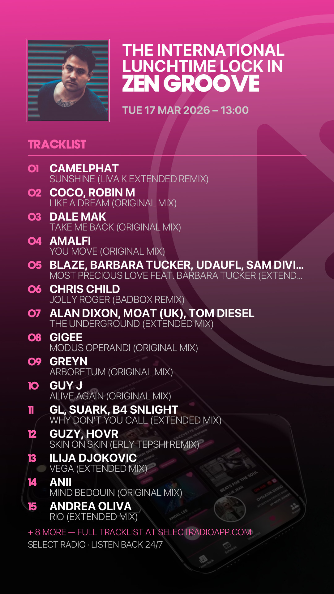 Tracklist Story Preview